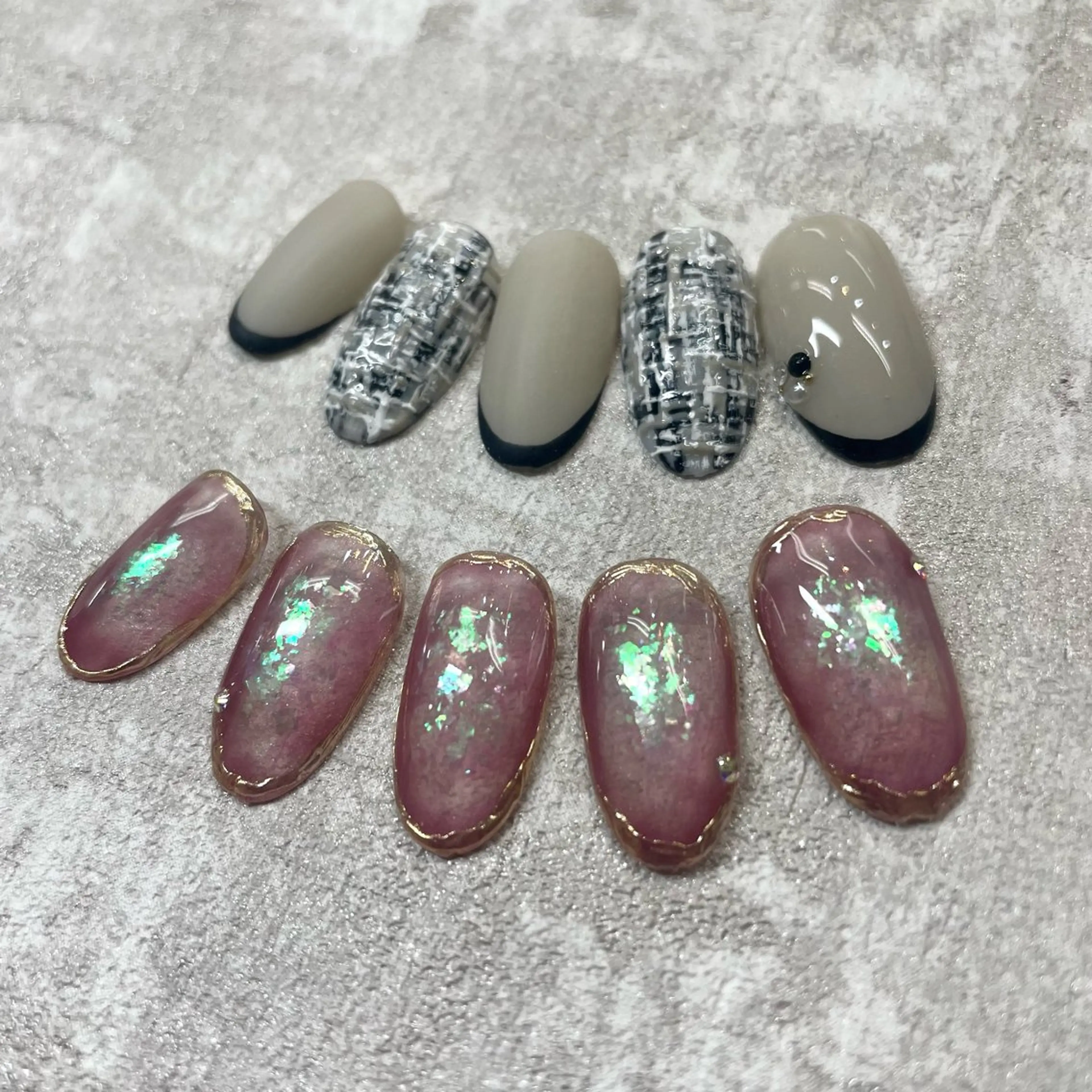 ネイル 柴崎 かおりのネイルデザイン