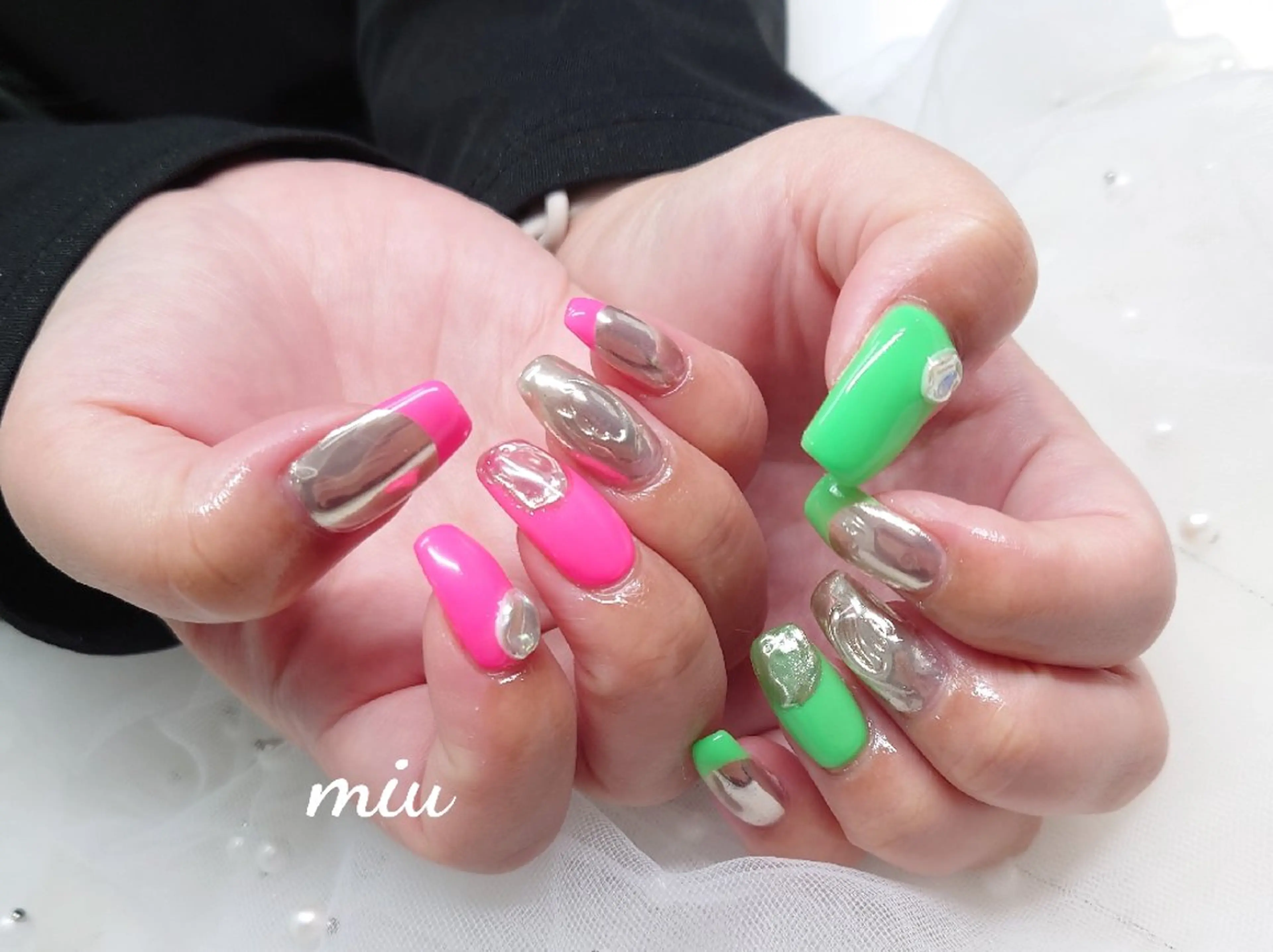 ネイル ハンドネイル miu nail亀戸 Momokaのネイルデザイン