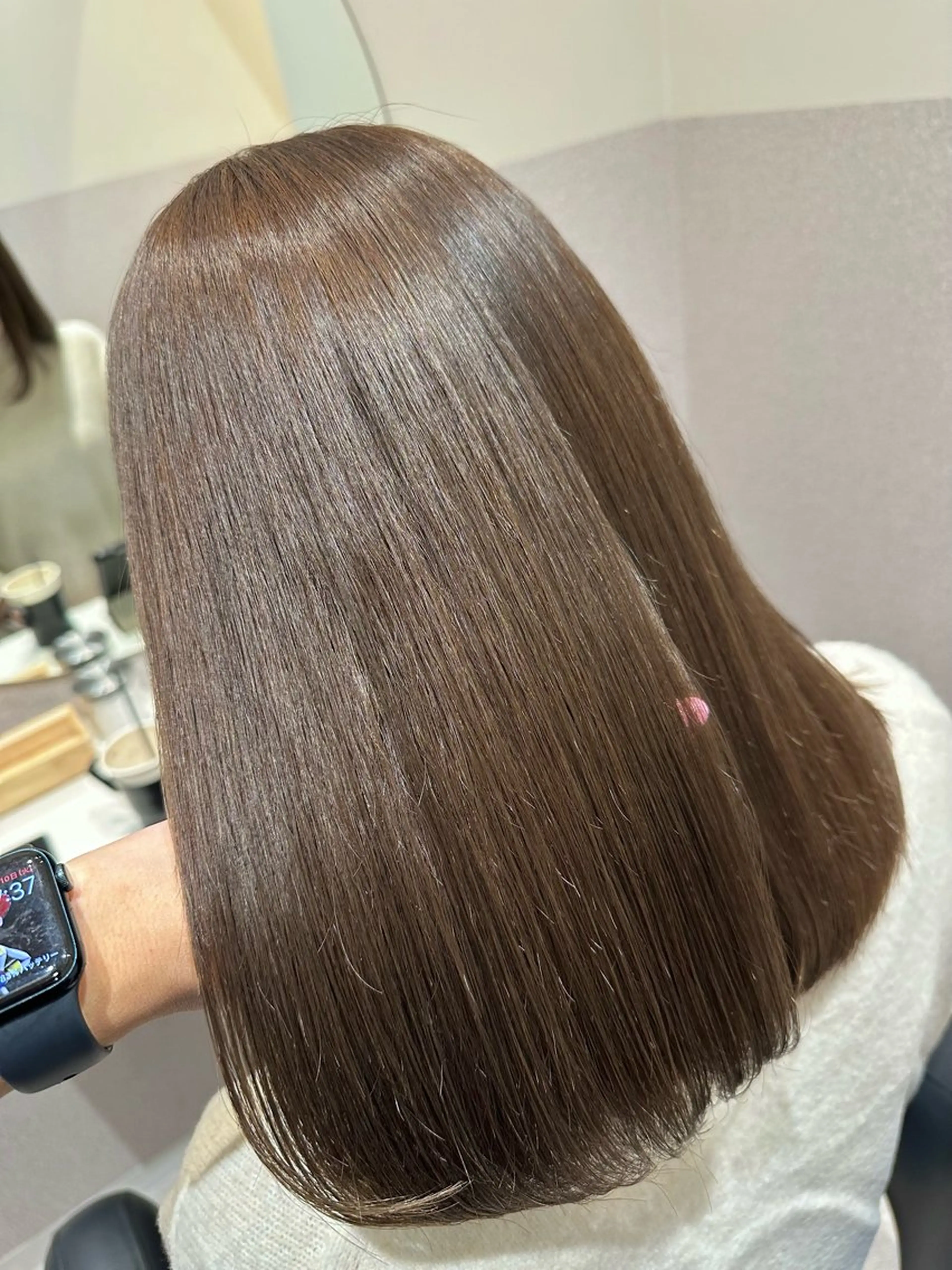 ミディアム カット トリートメント SALOWIN me＋店所属・半個室サロン🫧 ササキアヤカのヘアスタイル