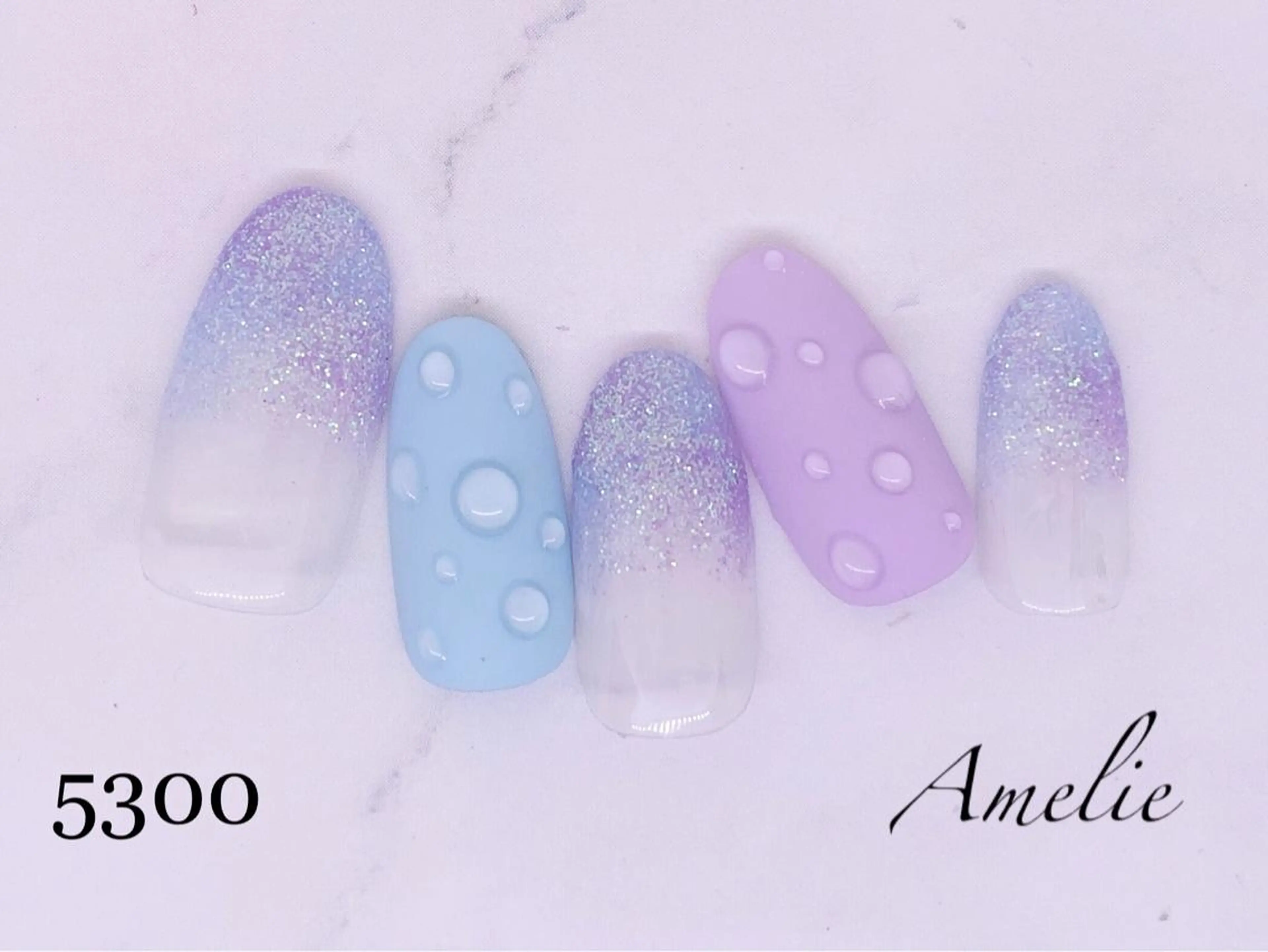 ネイル ハンドネイル いちじゅう あおいのネイルデザイン