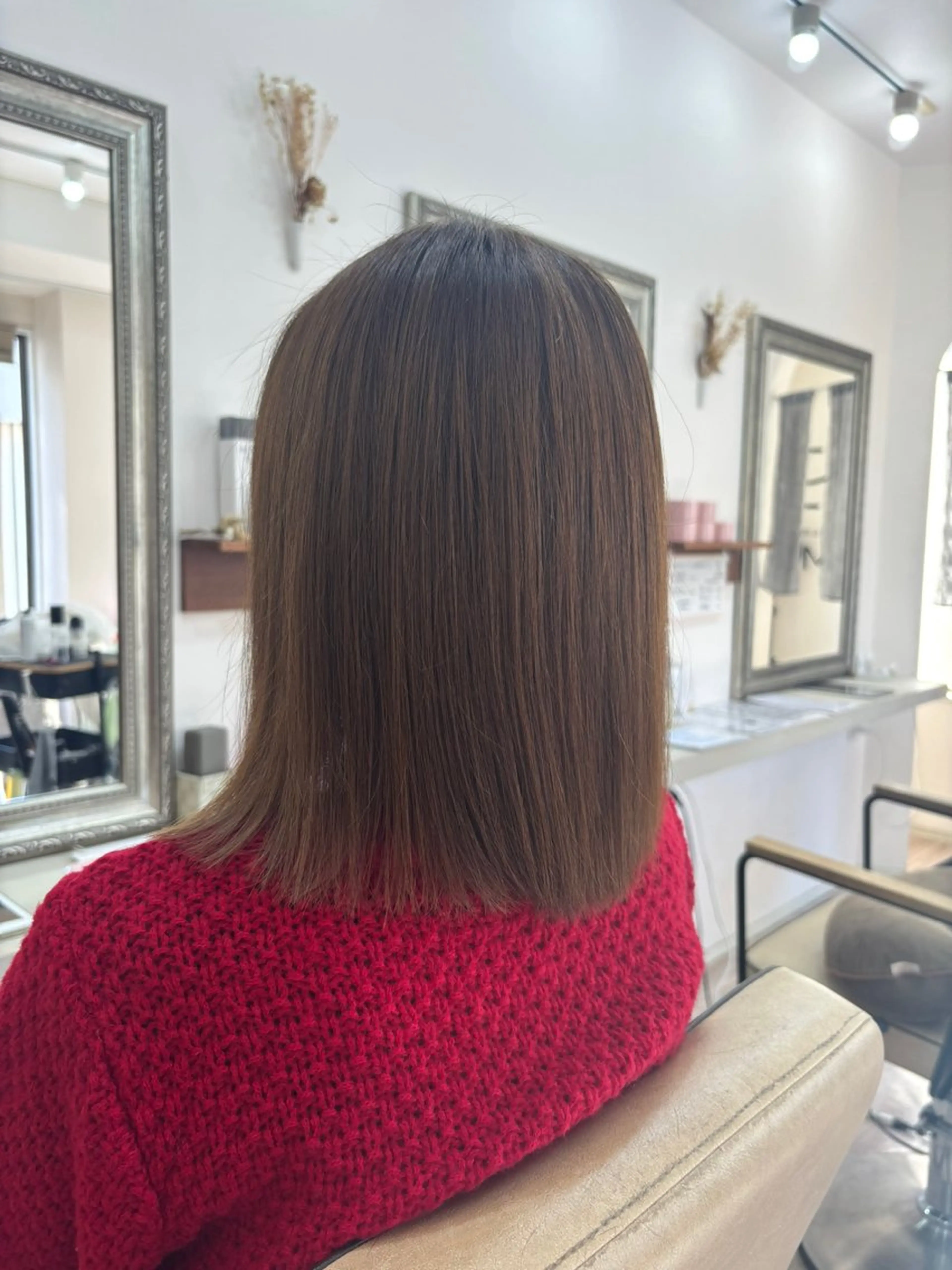 ミディアム ボブ EMMAあみ〜ろ〜ど店所属・田代 侑大のヘアスタイル