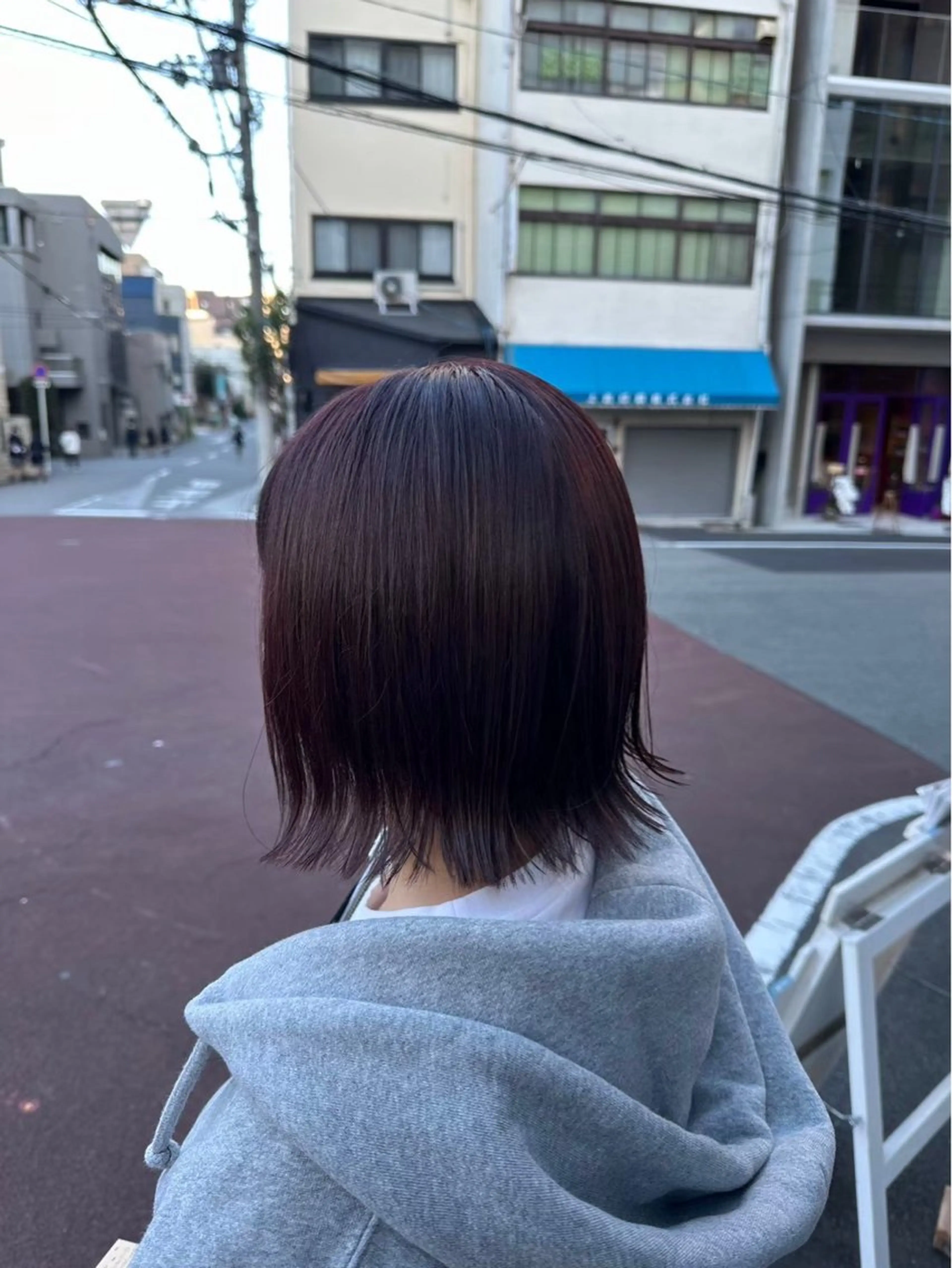 【平日女性限定】【モデル】カラー+3stepトリートメント🍯の写真