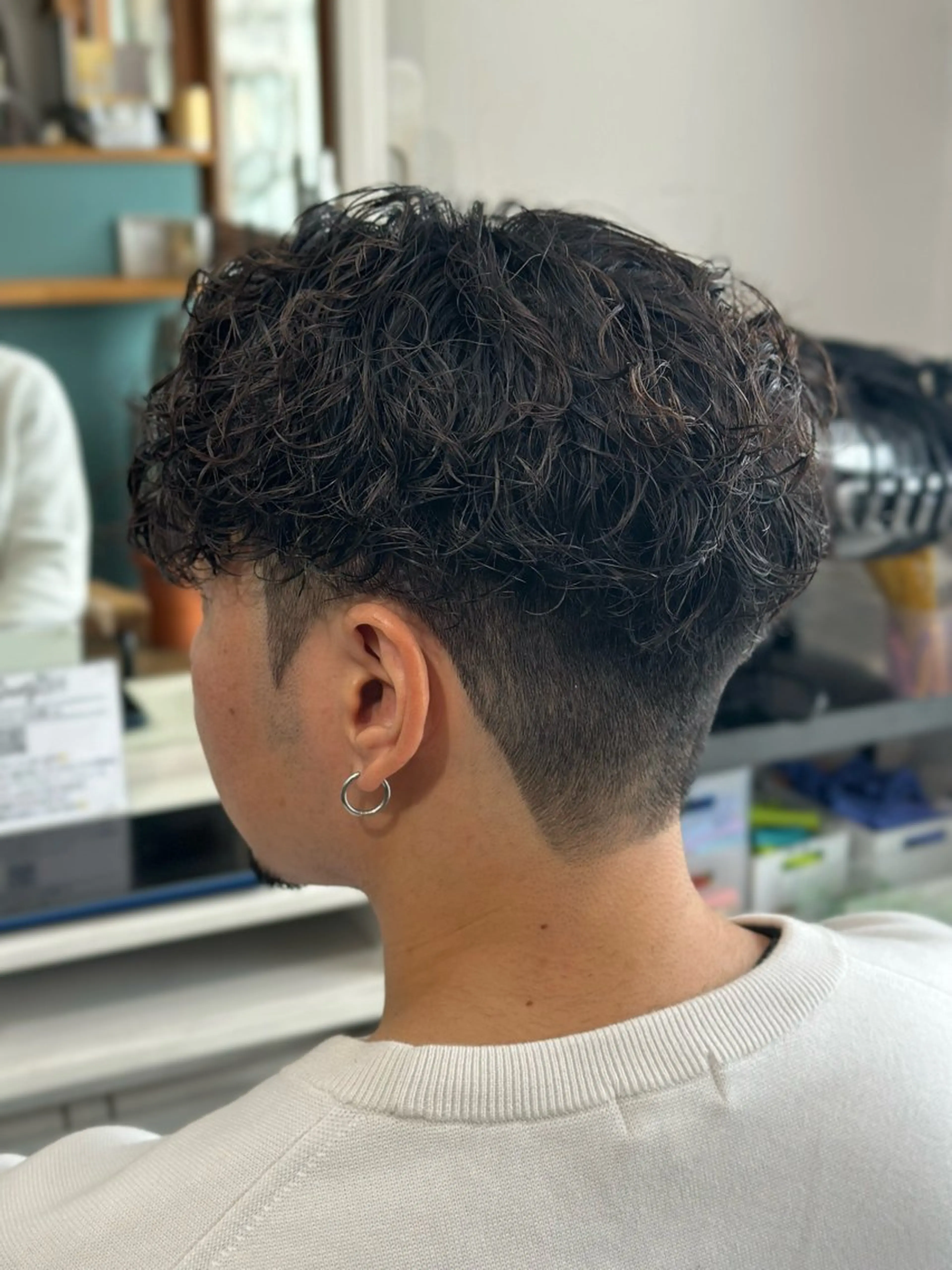 パーマ メンズ マッシュ メンズパーマ スパイラルパーマ パーマ Snalyメンズ特化 スエハラのヘアスタイル