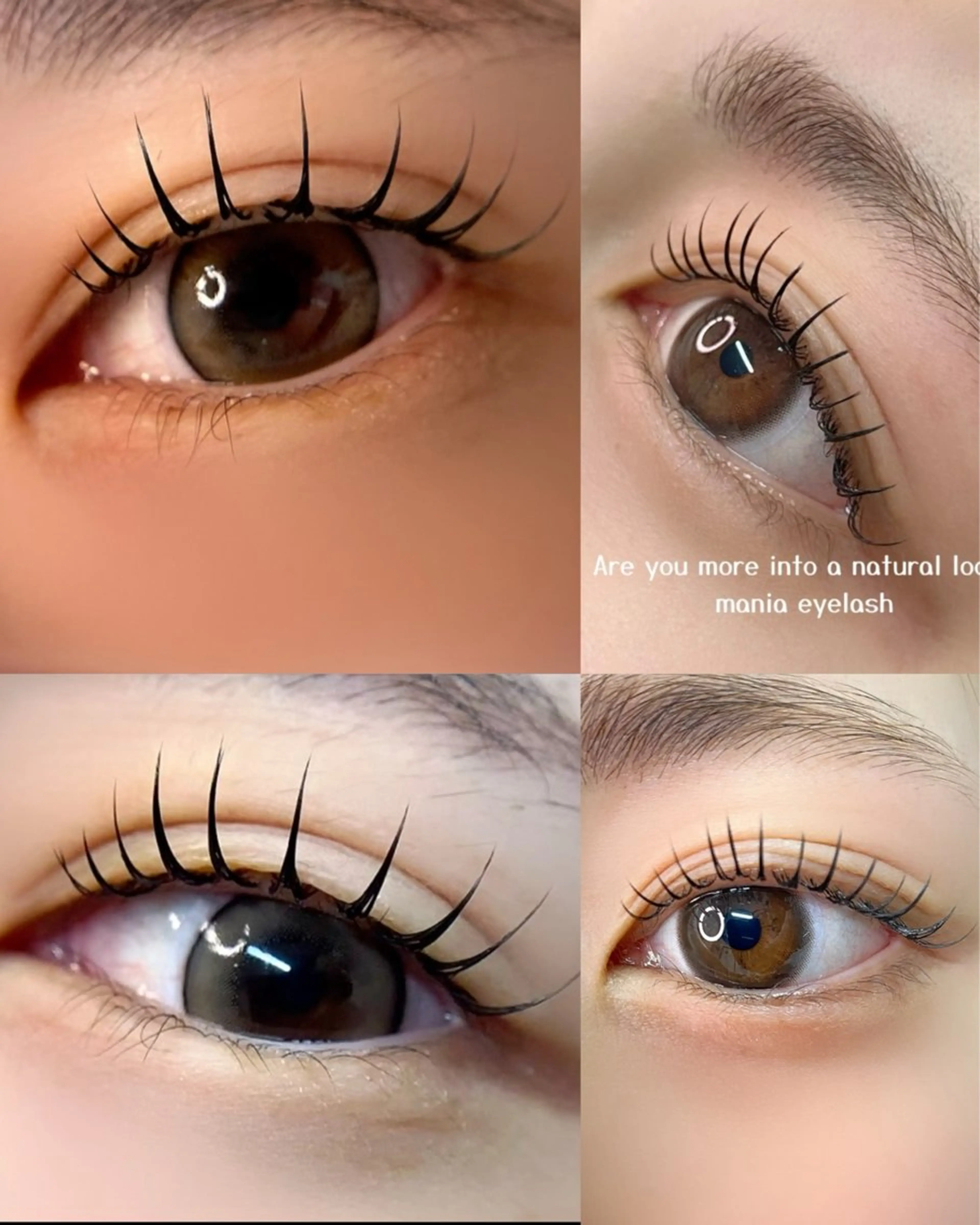 大人のためのまつ毛エクステンション　80 lashesの写真