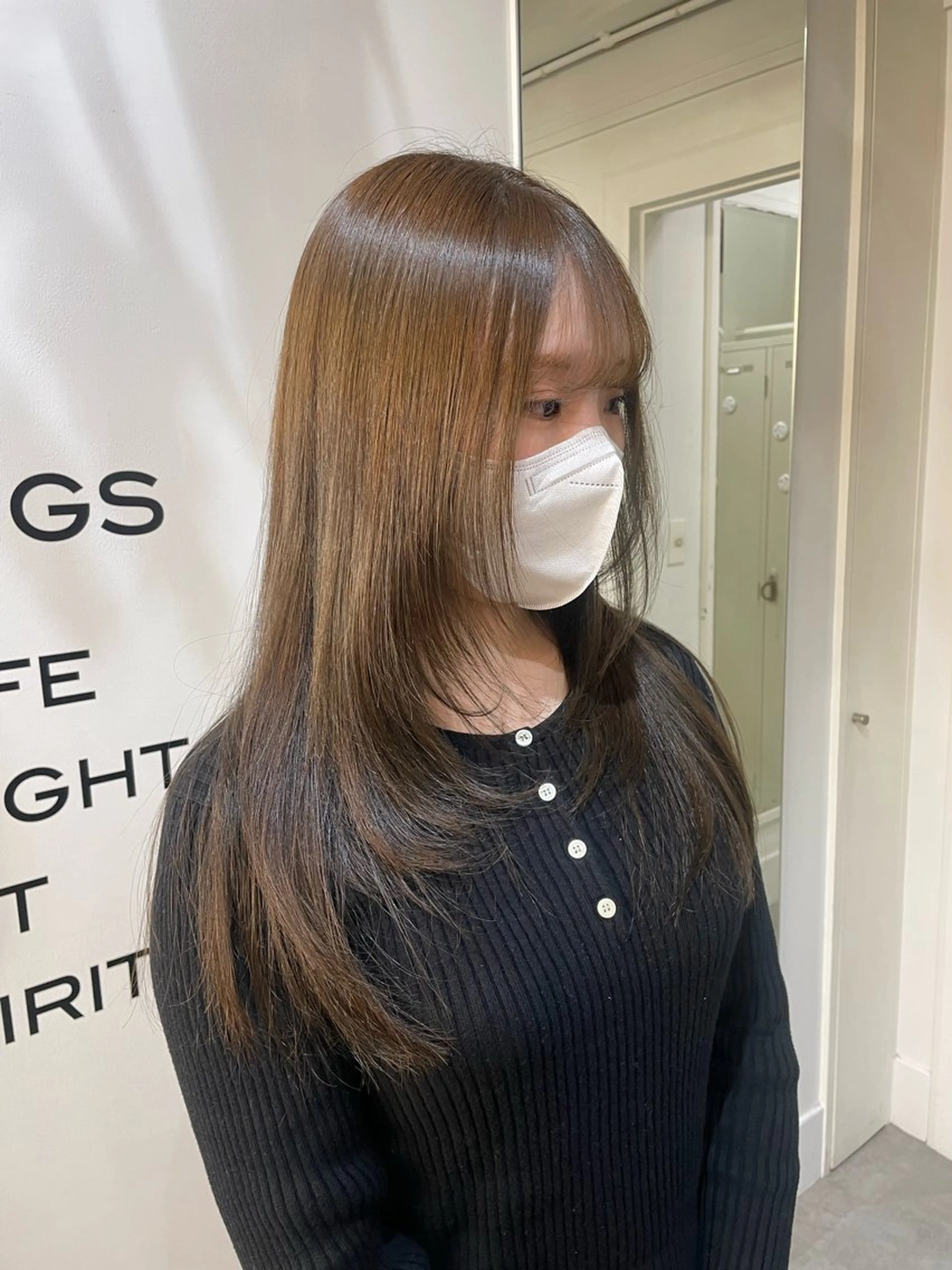 ロング カット モデル募集/ホノカのヘアスタイル