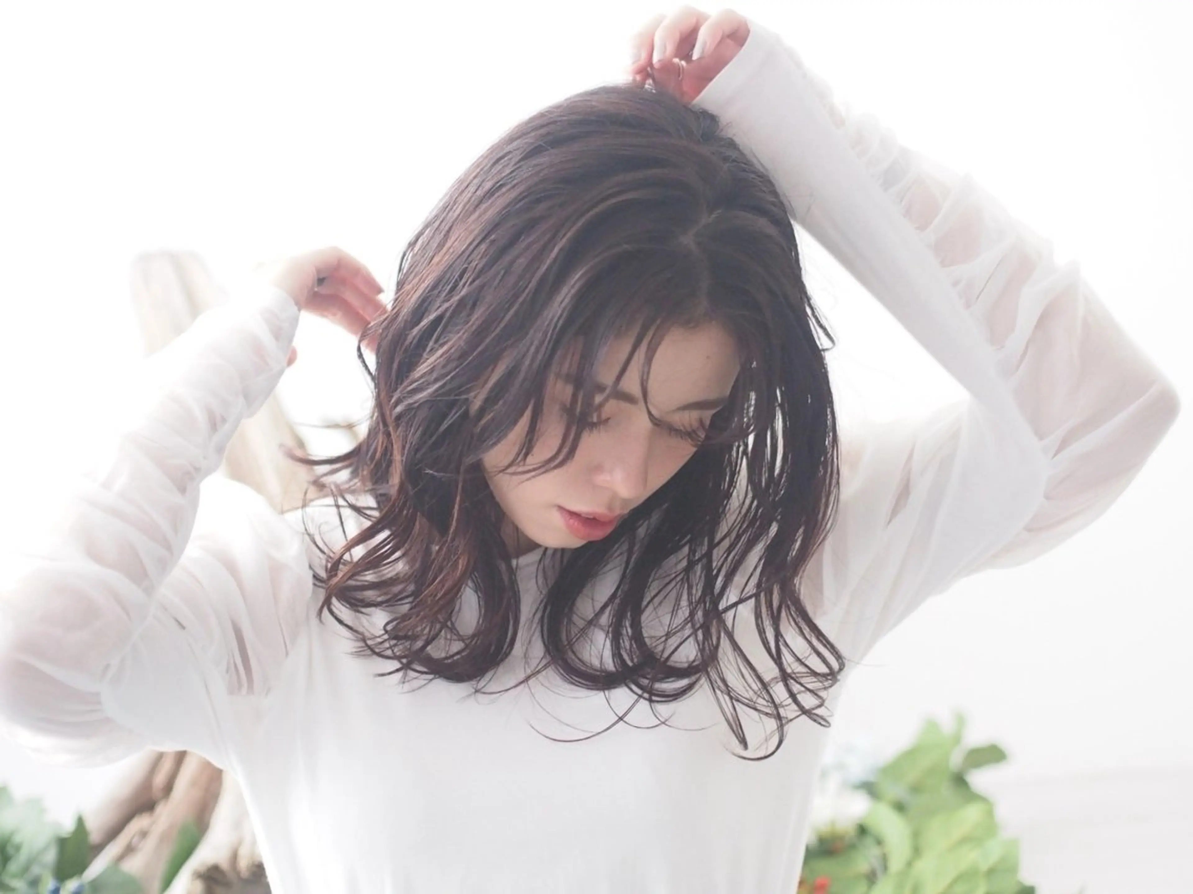 セミロング ✂︎cadre✂︎ 🪶かまだれいし🪶のヘアスタイル
