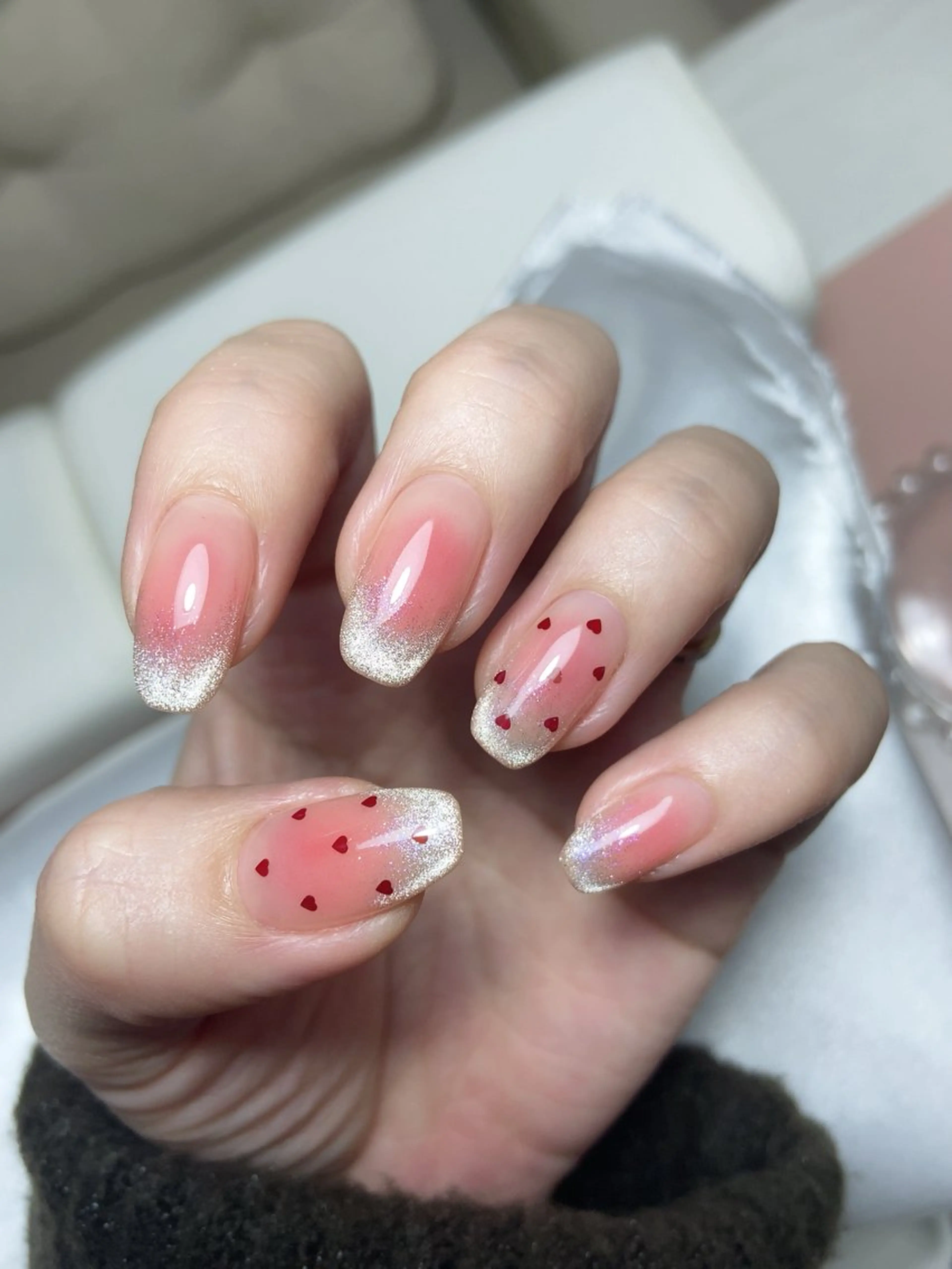 ネイル チークネイル ﾈｲﾙｻﾛﾝ Bellefleurのネイルデザイン