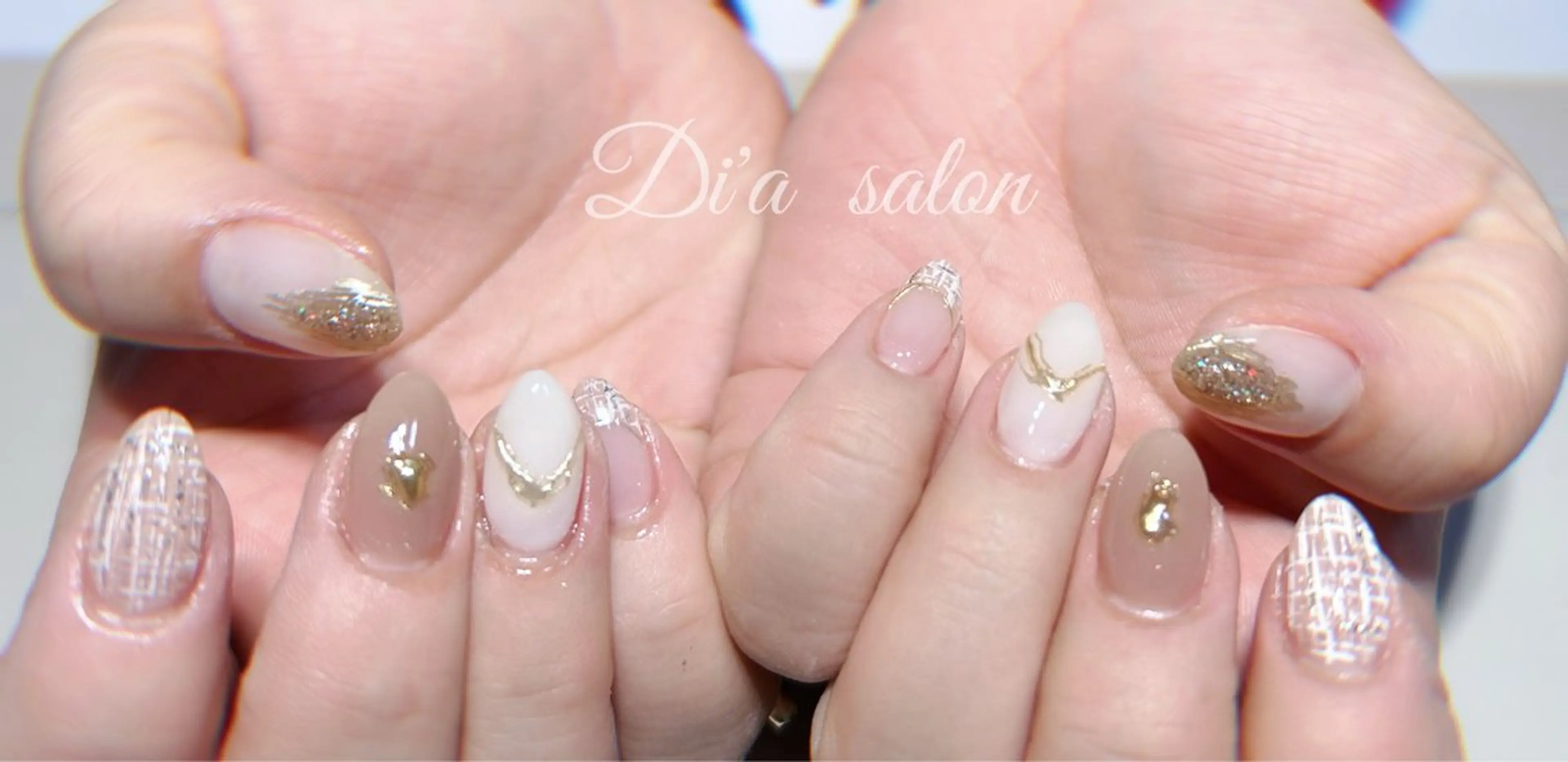 ネイル ハンドネイル di'a salonのネイルデザイン