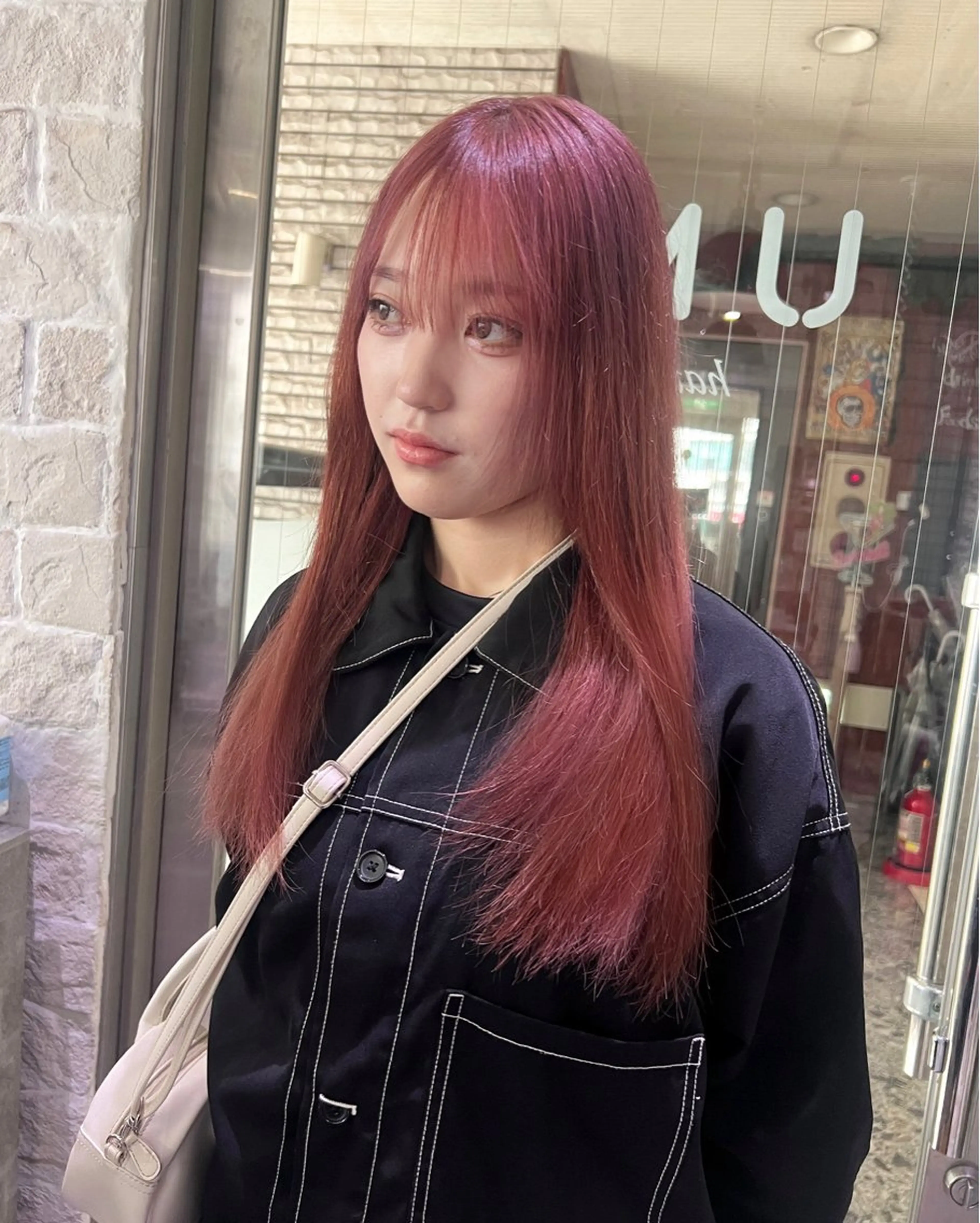 カラー カット ヘアカラー AYANE 韓国ヘア /レイヤーカットのヘアスタイル