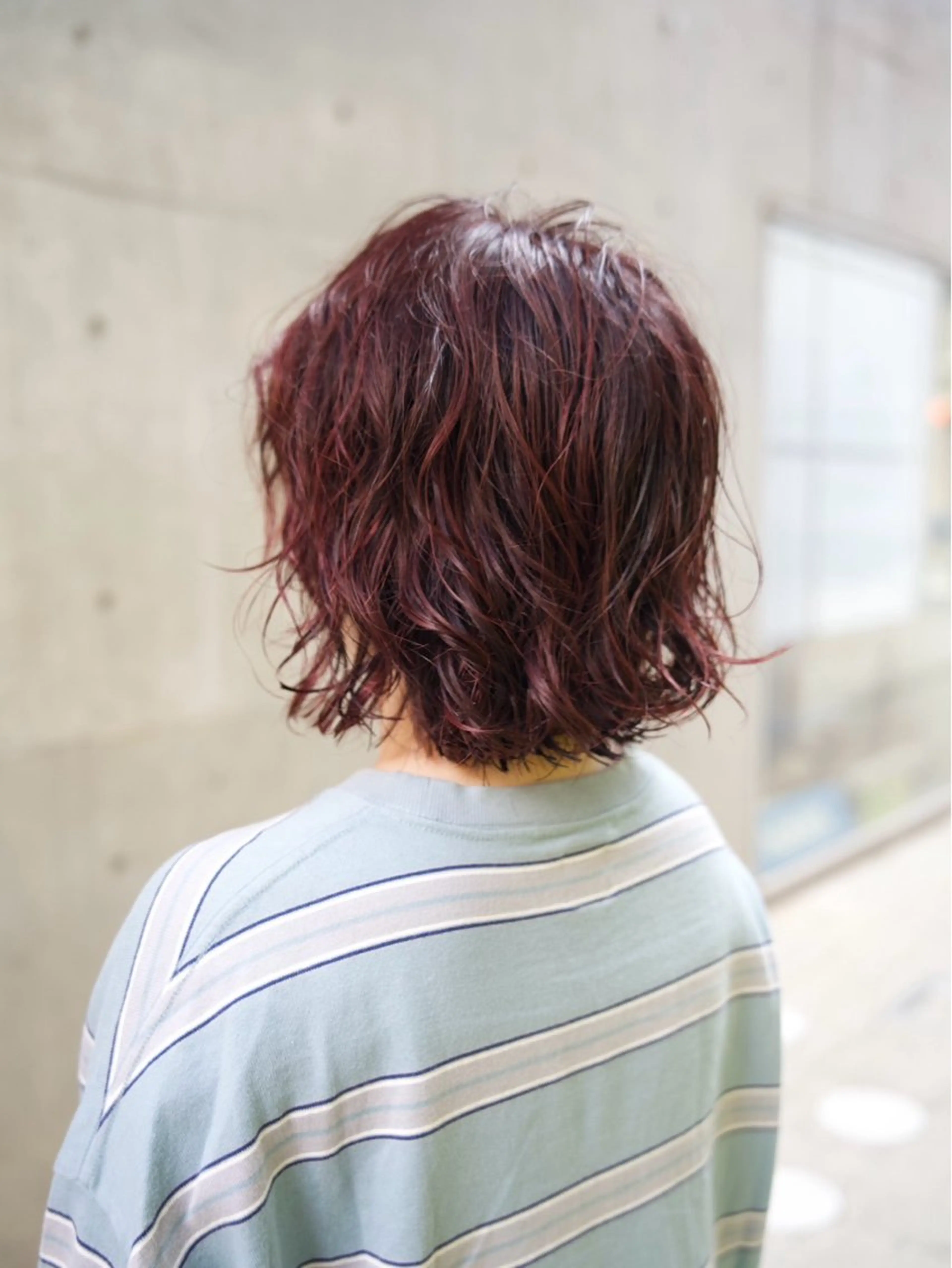 パーマ パーマ 上野 七奈穂のヘアスタイル