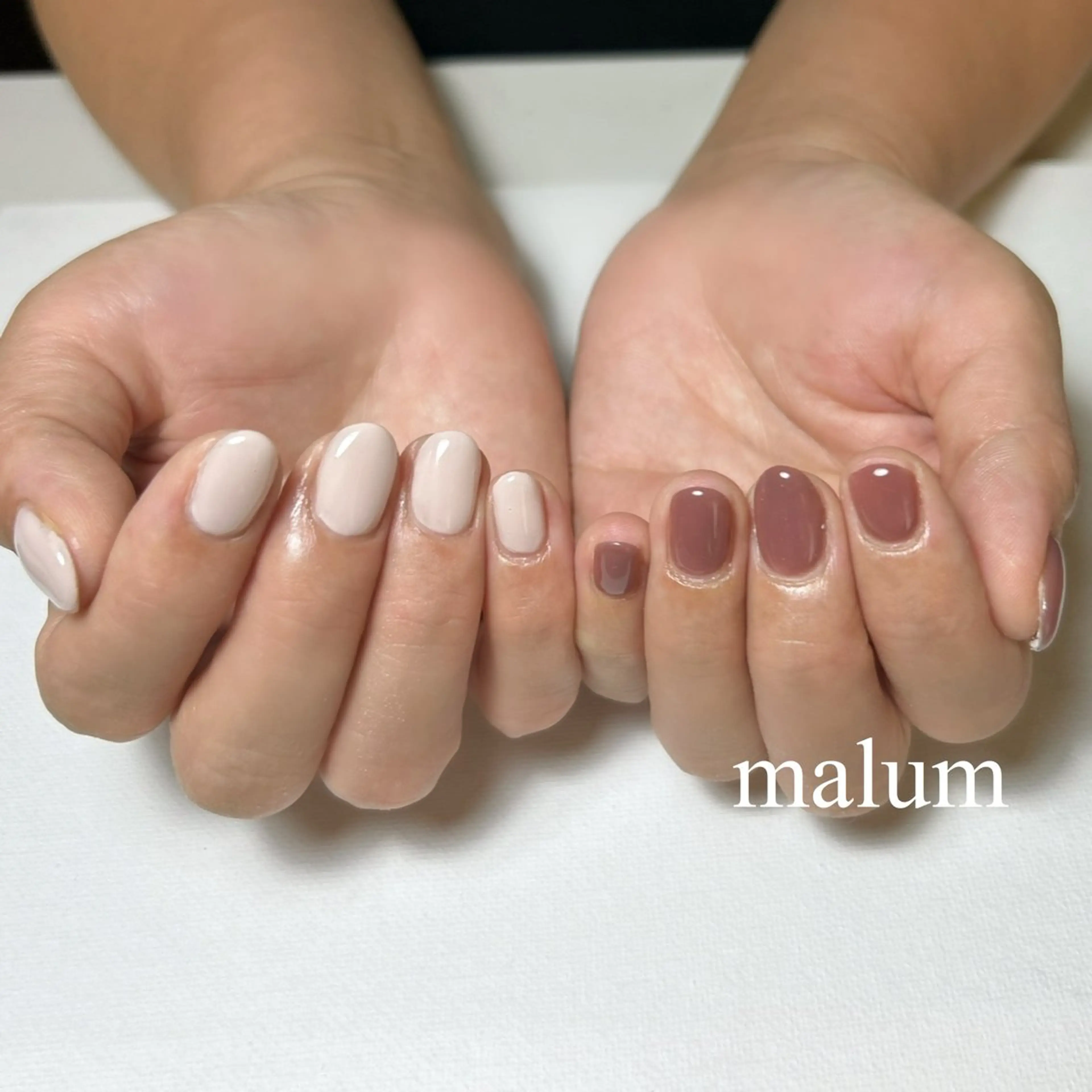 ネイル ハンドネイル malum nailのネイルデザイン
