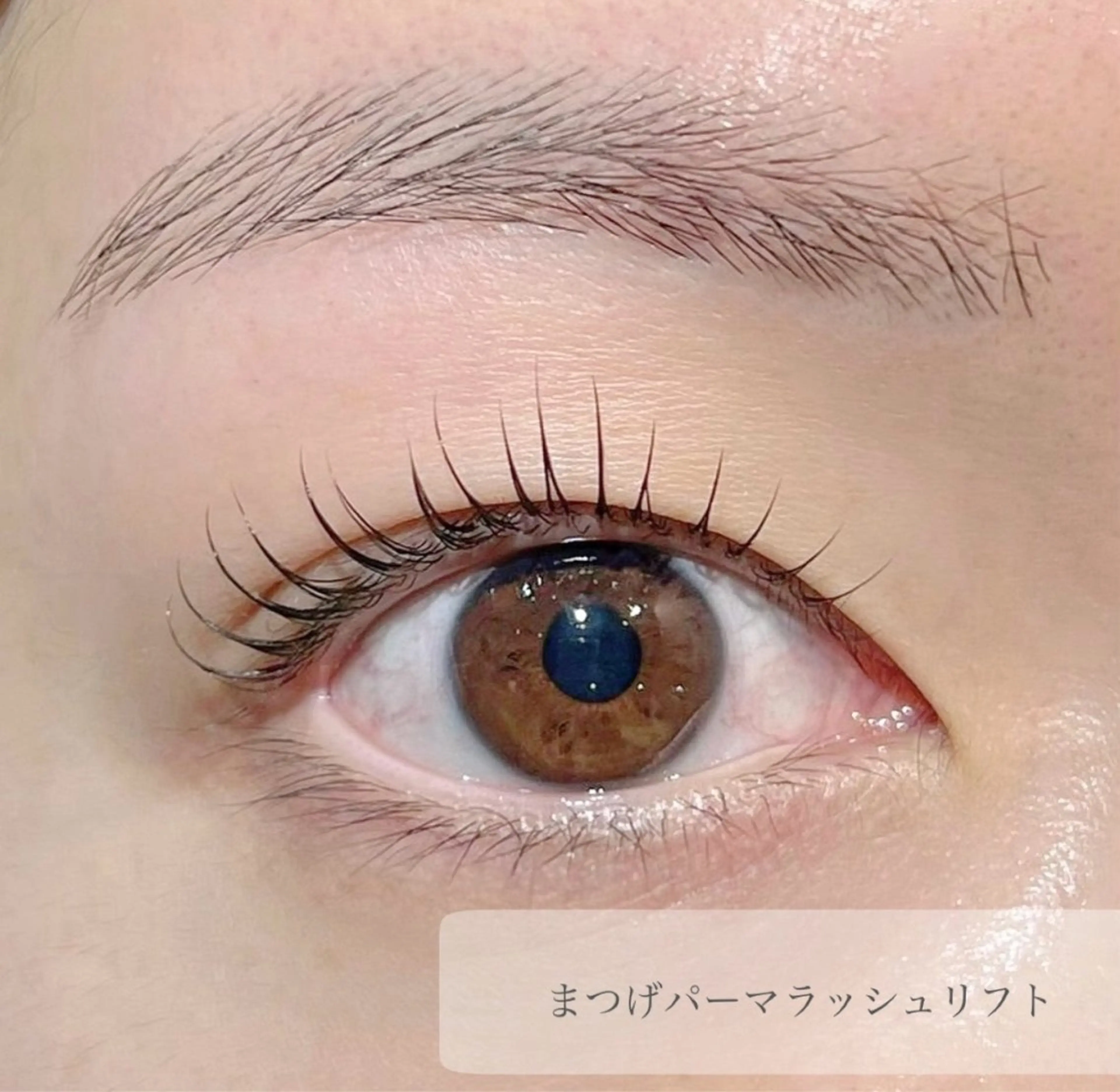 マツエク・マツパ 束感まつ毛 パリジェンヌラッシュリフト 一重×まつ毛パーマ 錦糸町eyelist RION🦋のマツエク・マツパデザイン