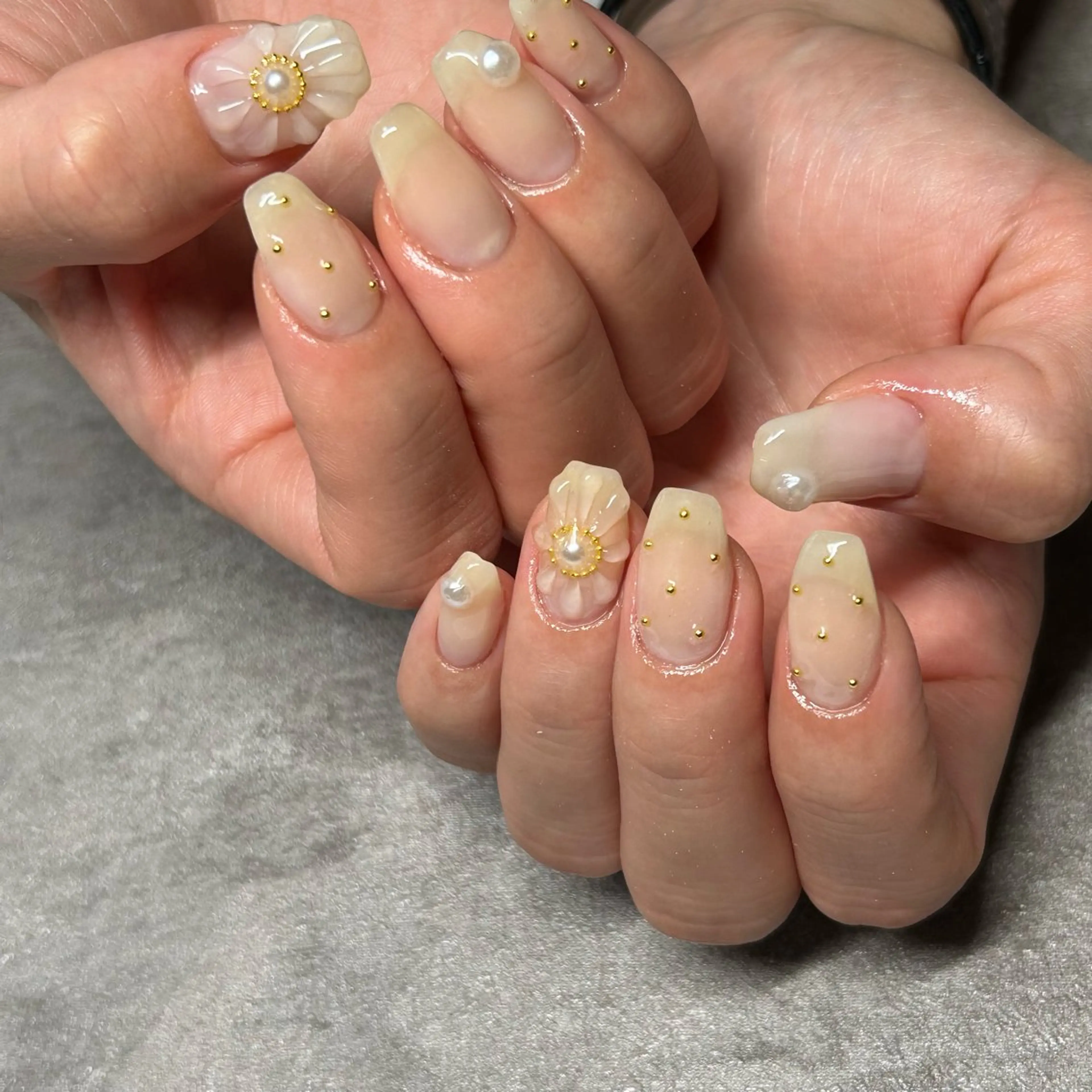 ネイル JERRIE 　 韓国ネイル/自爪育成所属・✴︎JERRIE✴︎ フィルイン対応店のネイルデザイン