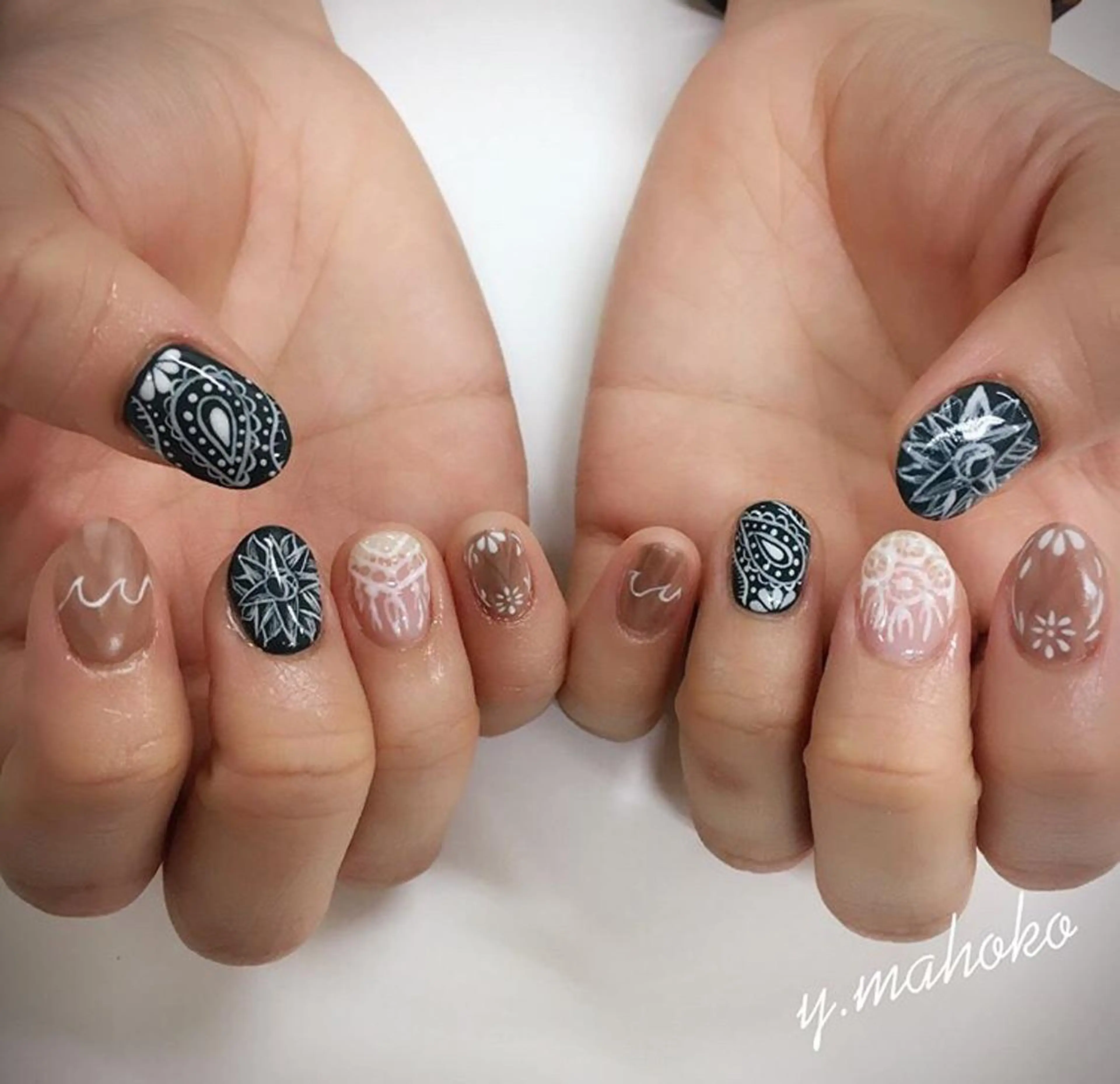 ネイル She nail studio 原宿所属・パラジェル有/ スカルプ/mahoのネイルデザイン