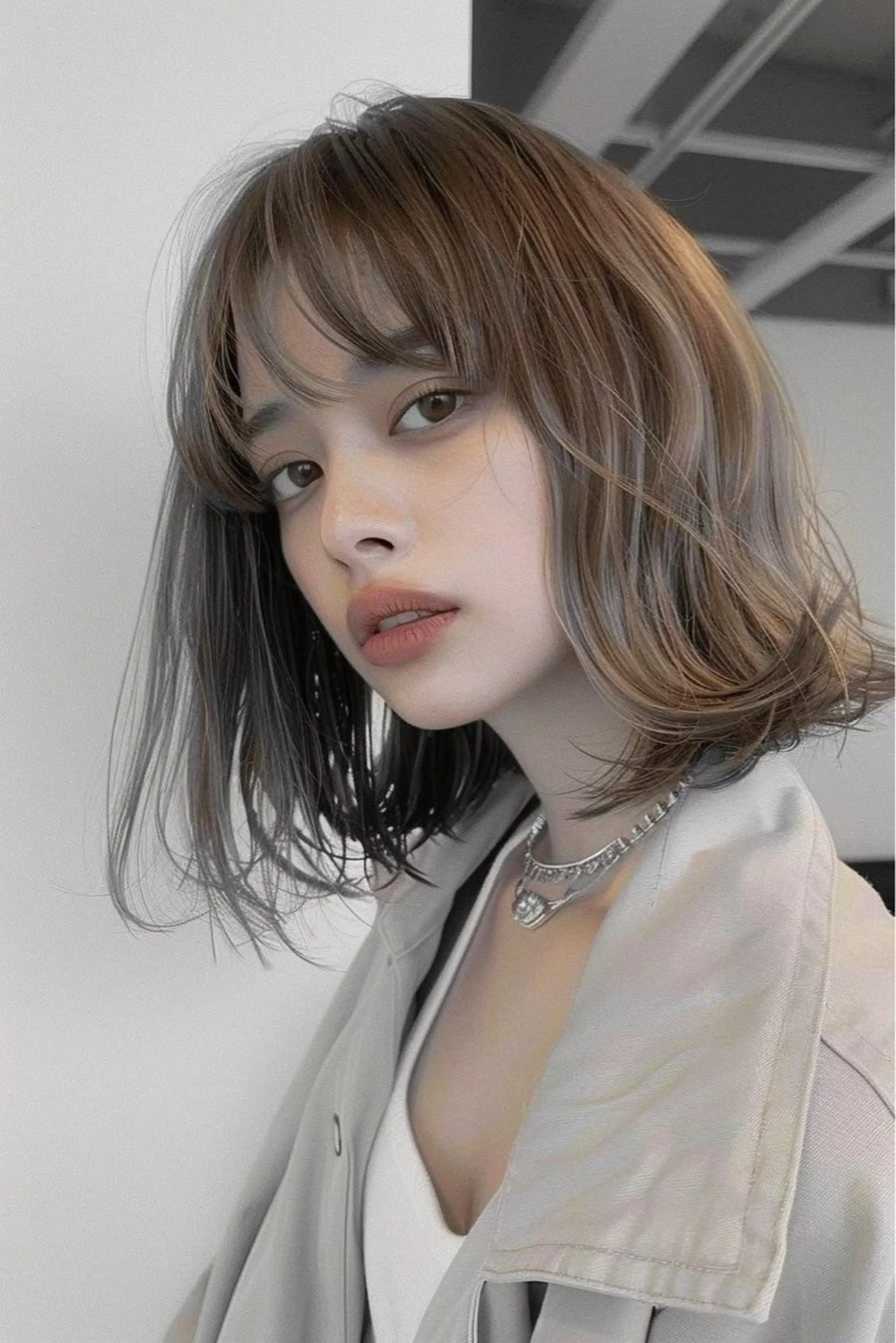 ショート カラー lana hair 新宿/髪質改善/韓国のヘアスタイル