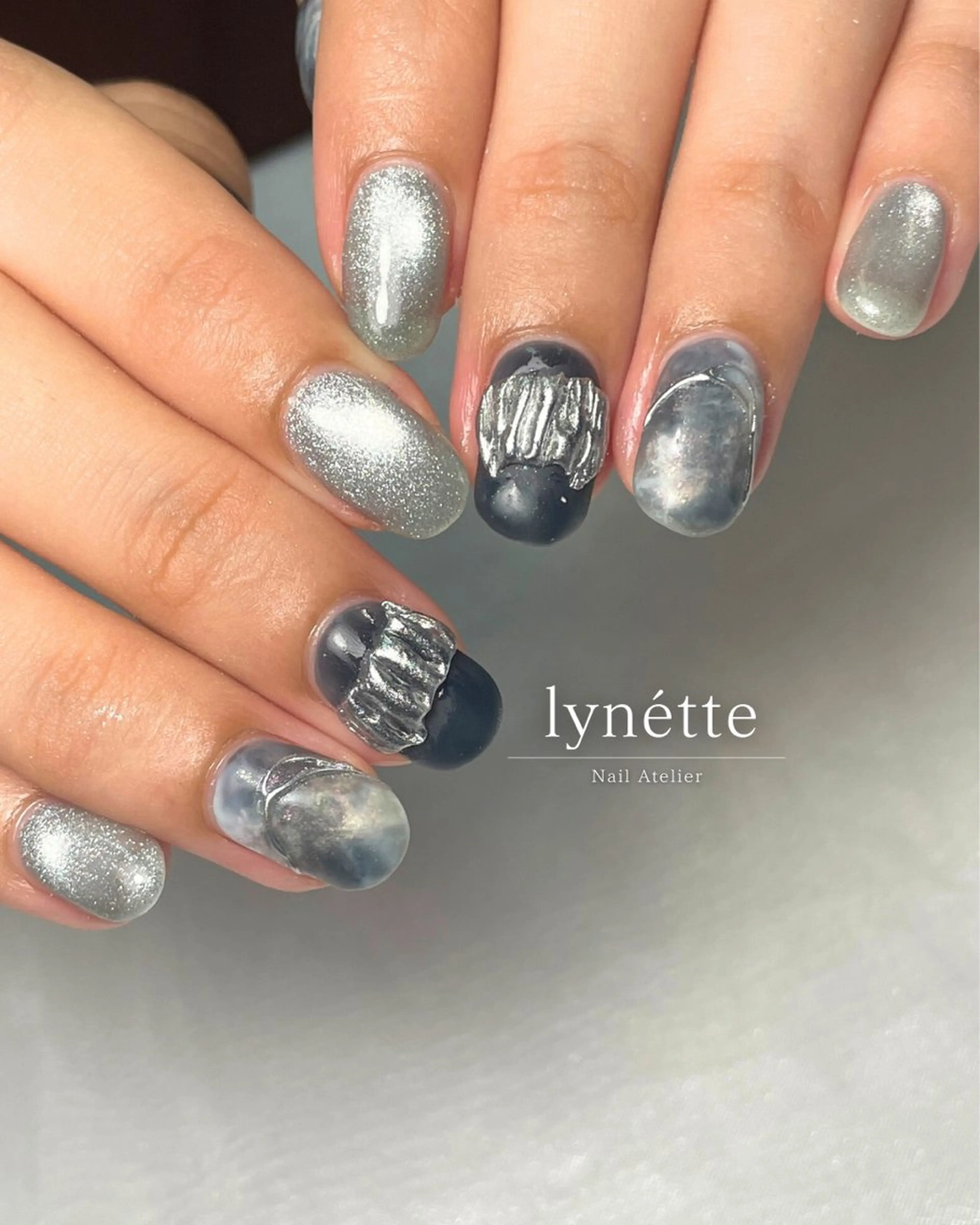 ネイル ニュアンスネイル lynétte 那覇ネイルサロンのネイルデザイン