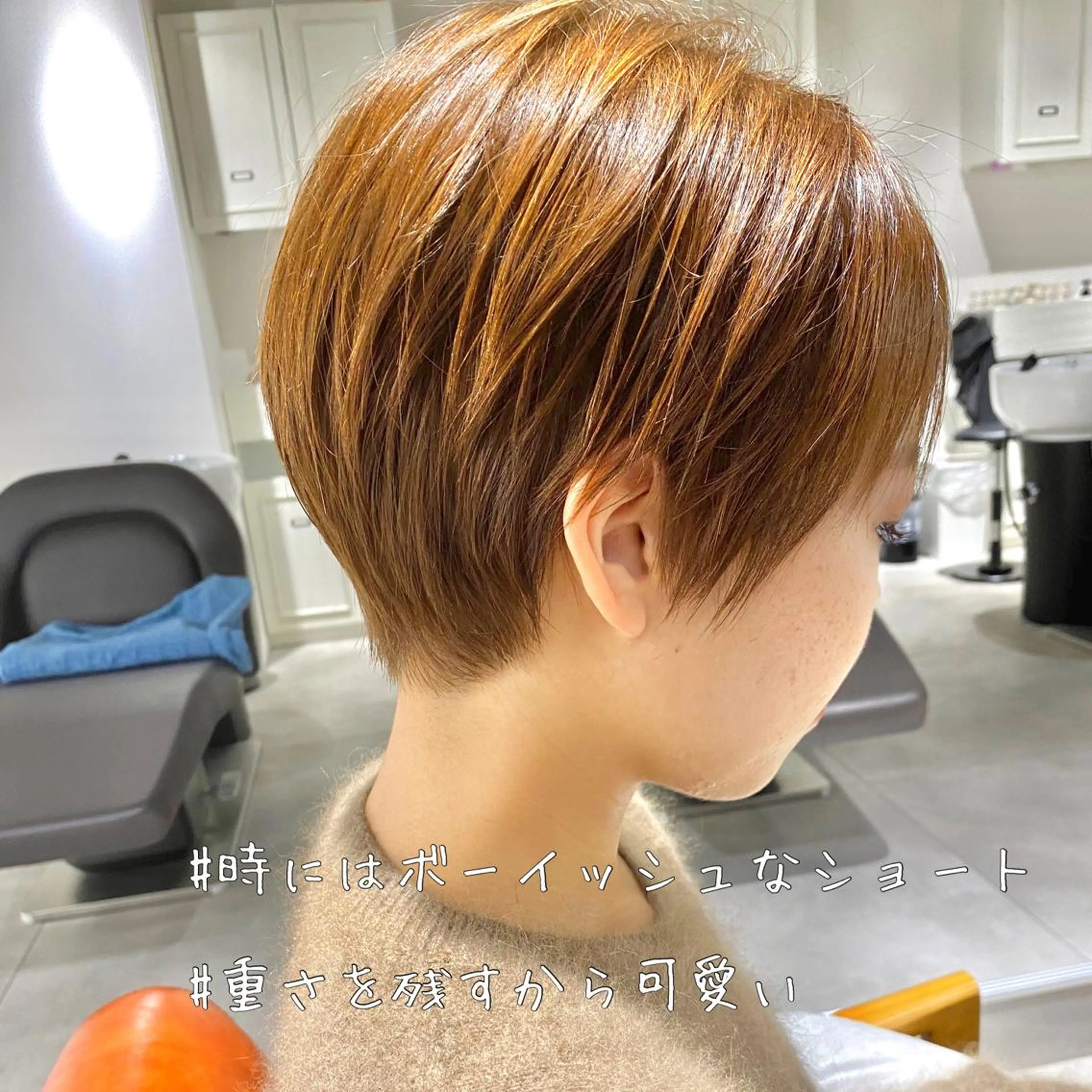 ショート ✨圧倒的満足度◎ 小顔美人ショート✨佃のヘアスタイル