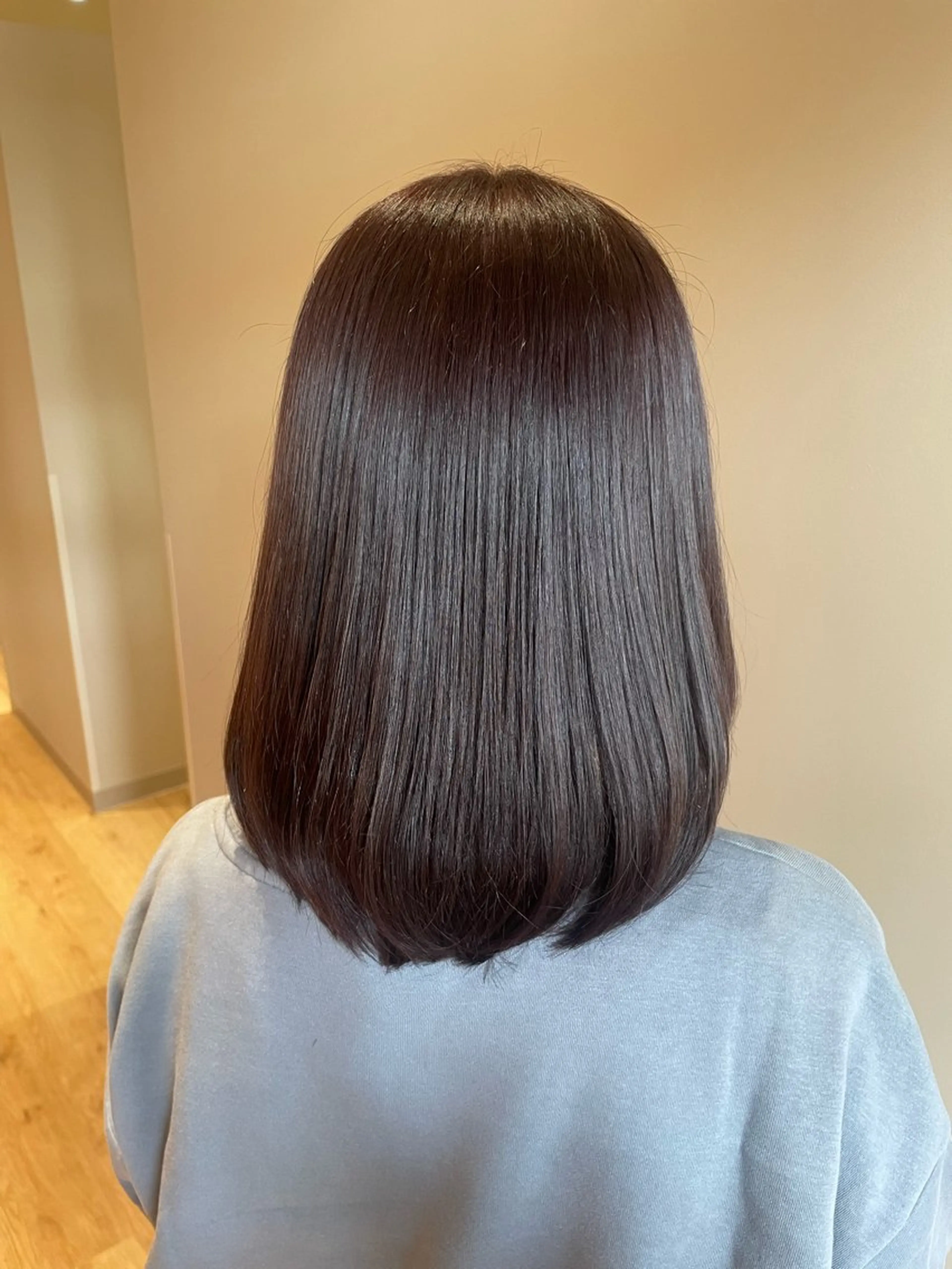 カラー 黒島優香🦋 /縮毛矯正/髪質改善のヘアスタイル