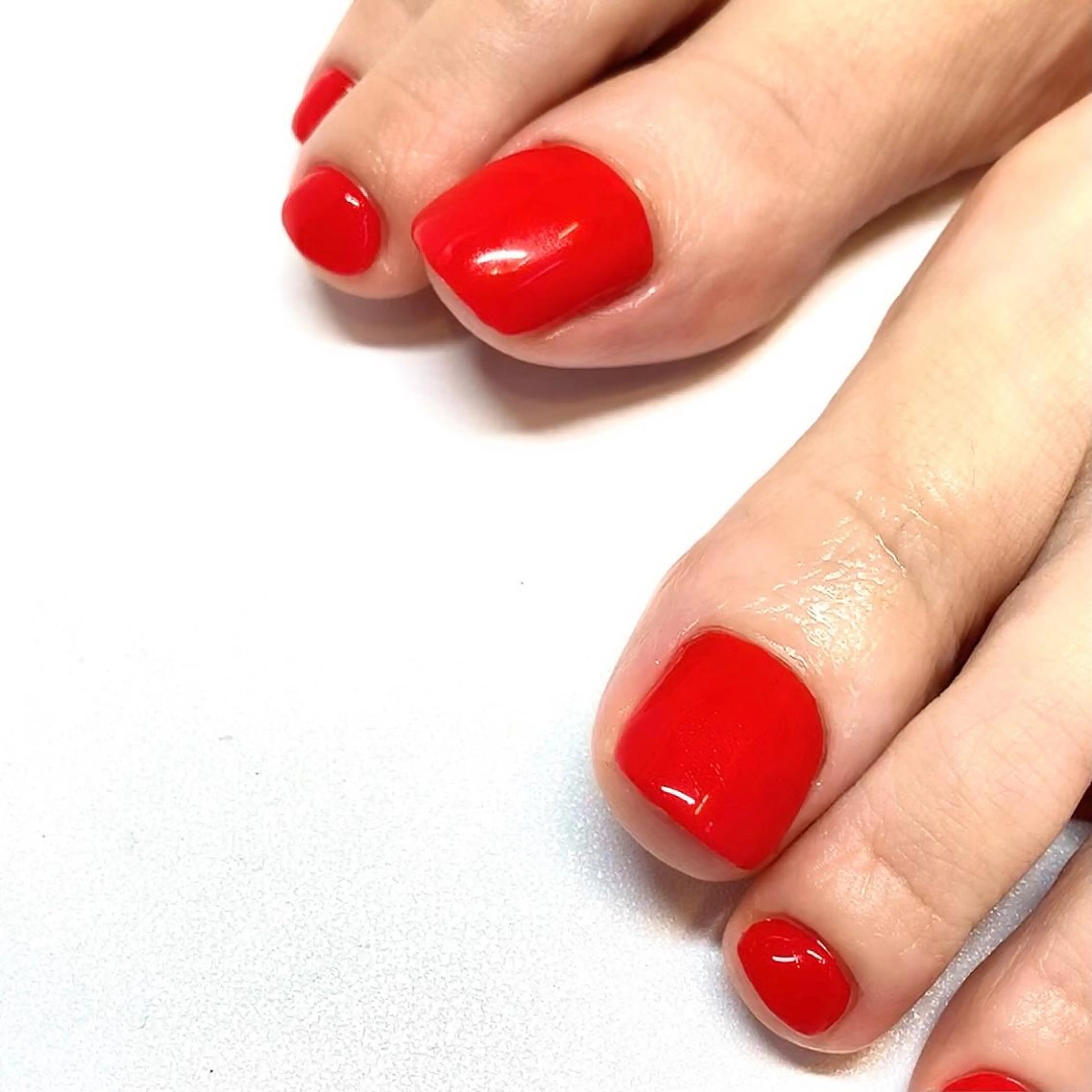 【フット】ワンカラーの写真