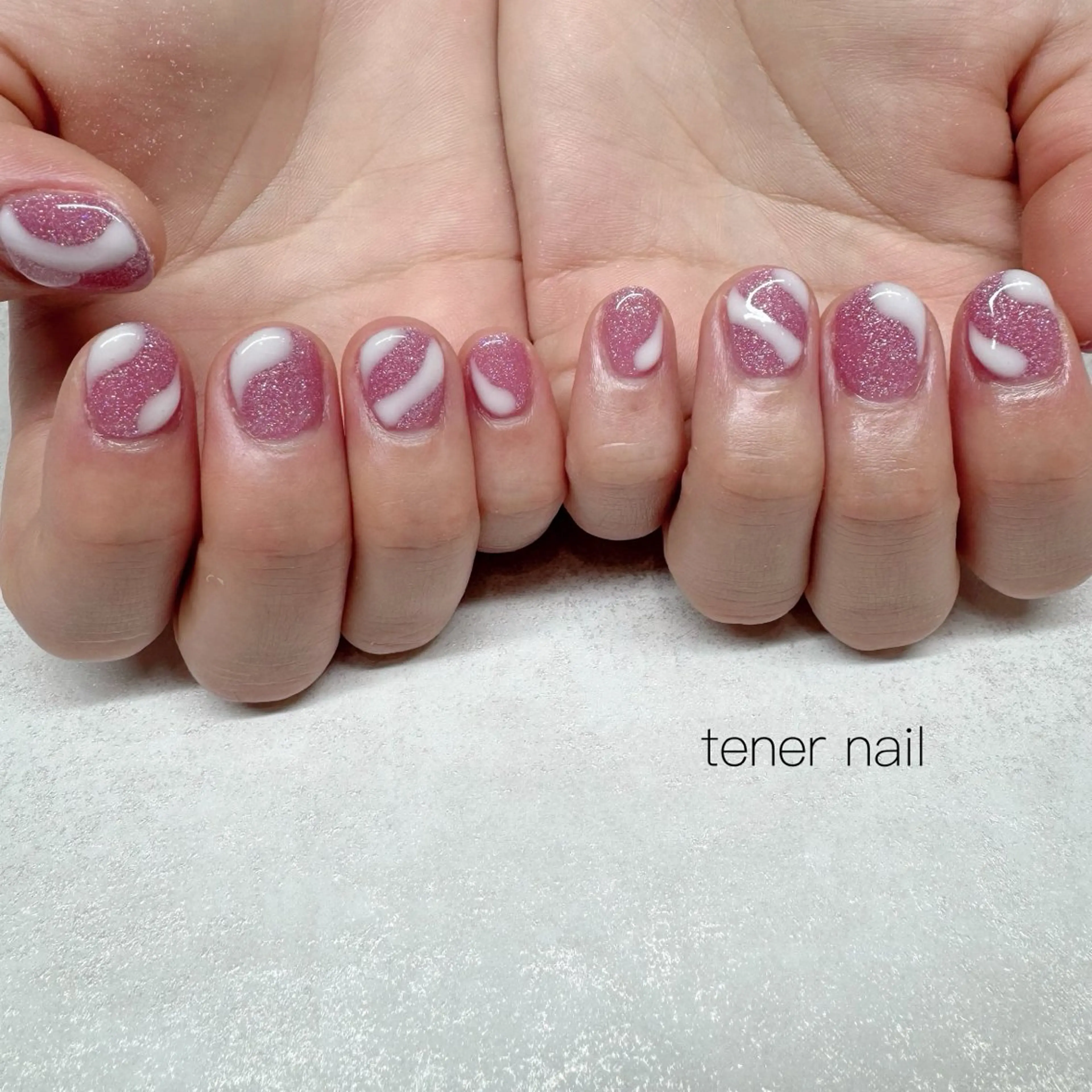 ネイル ニュアンスネイル ハンドネイル tener  nail  テネルネイル所属・テネルネイル tener nailのネイルデザイン