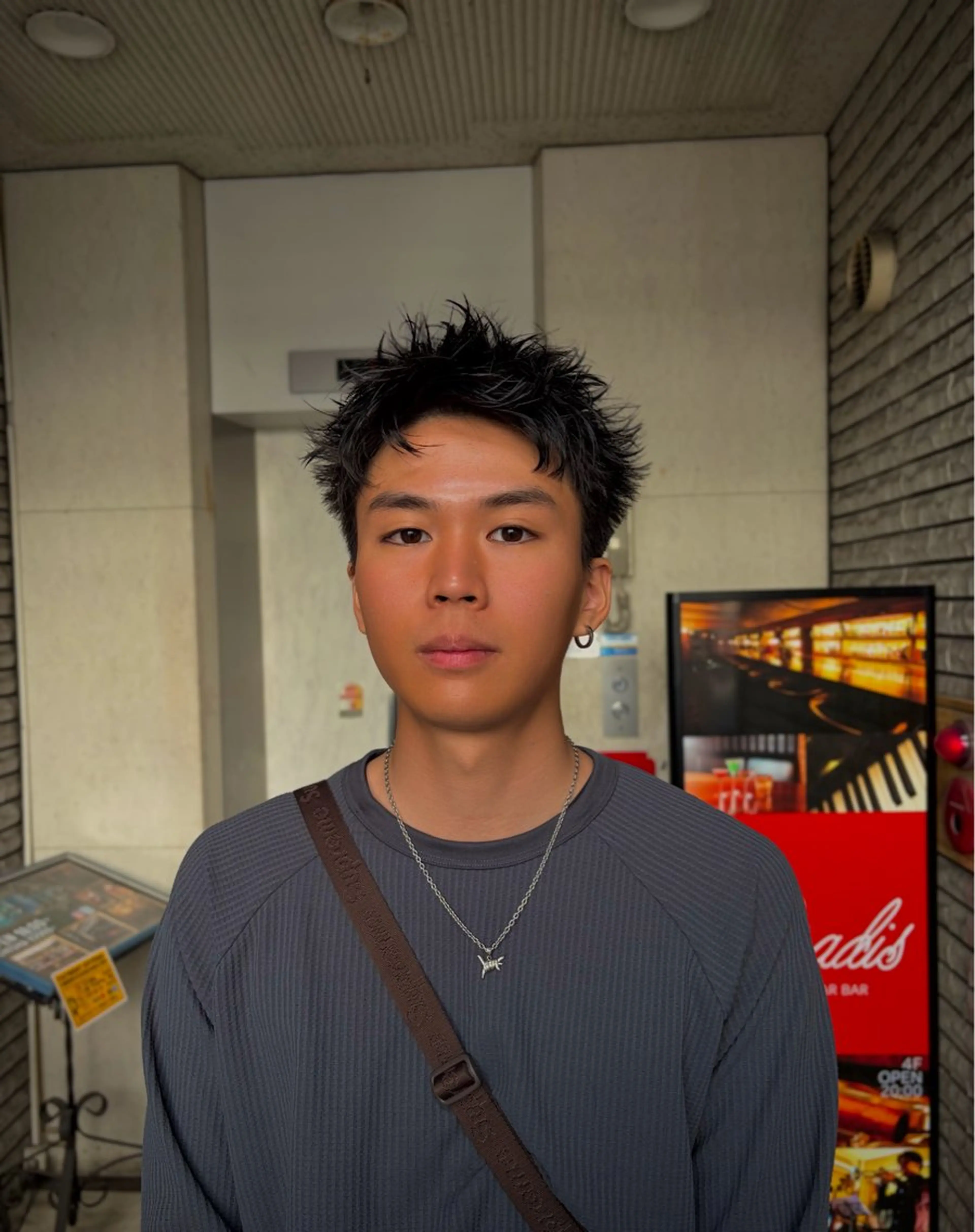 ショート メンズ スパイキーショート 刈り上げ ショートヘア カット daichi (UMM)のヘアスタイル