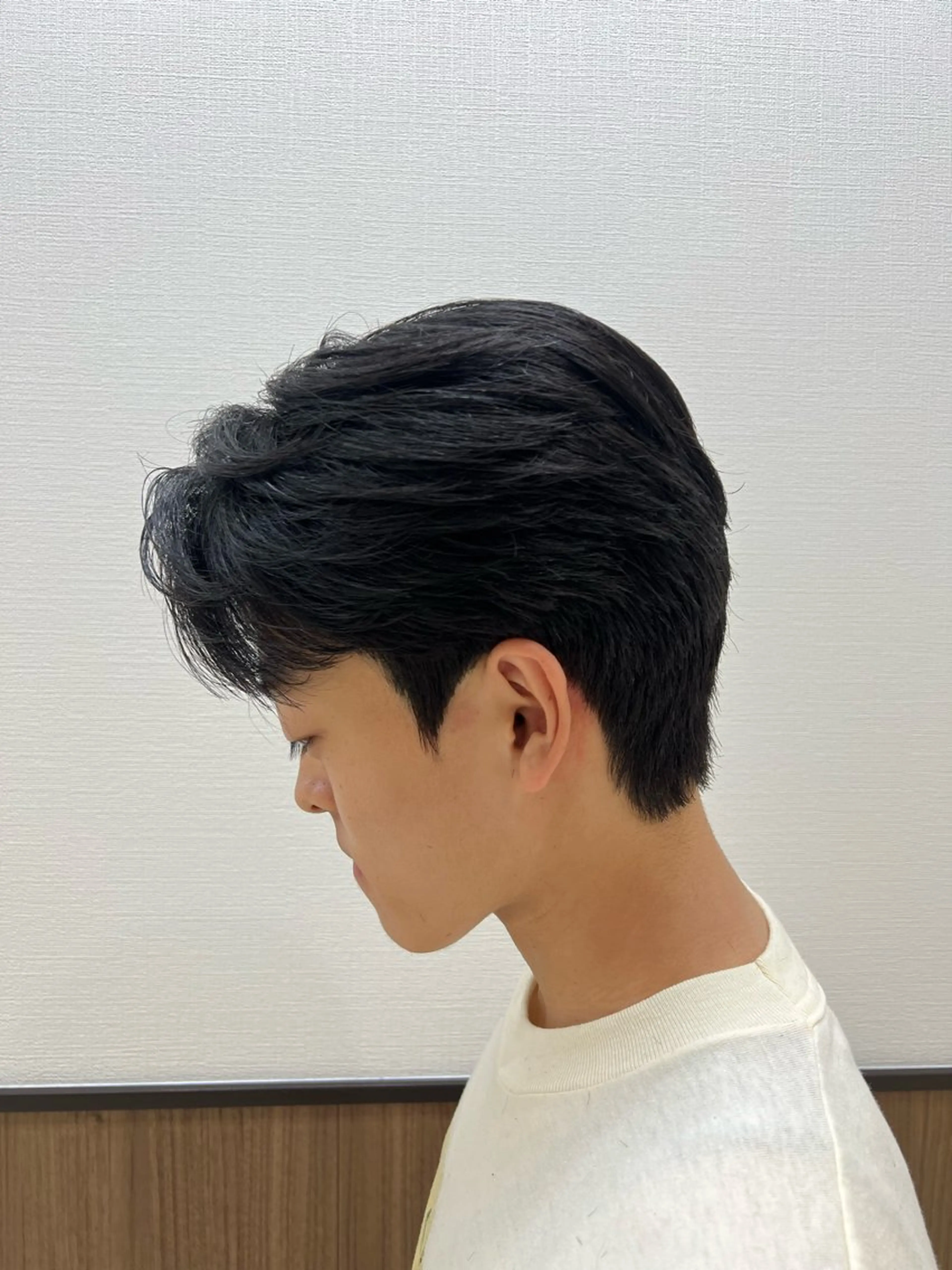 ショート パーマ 韓国風ヘア ダウンパーマ/ 韓流ヘア/下栃棚渚のヘアスタイル