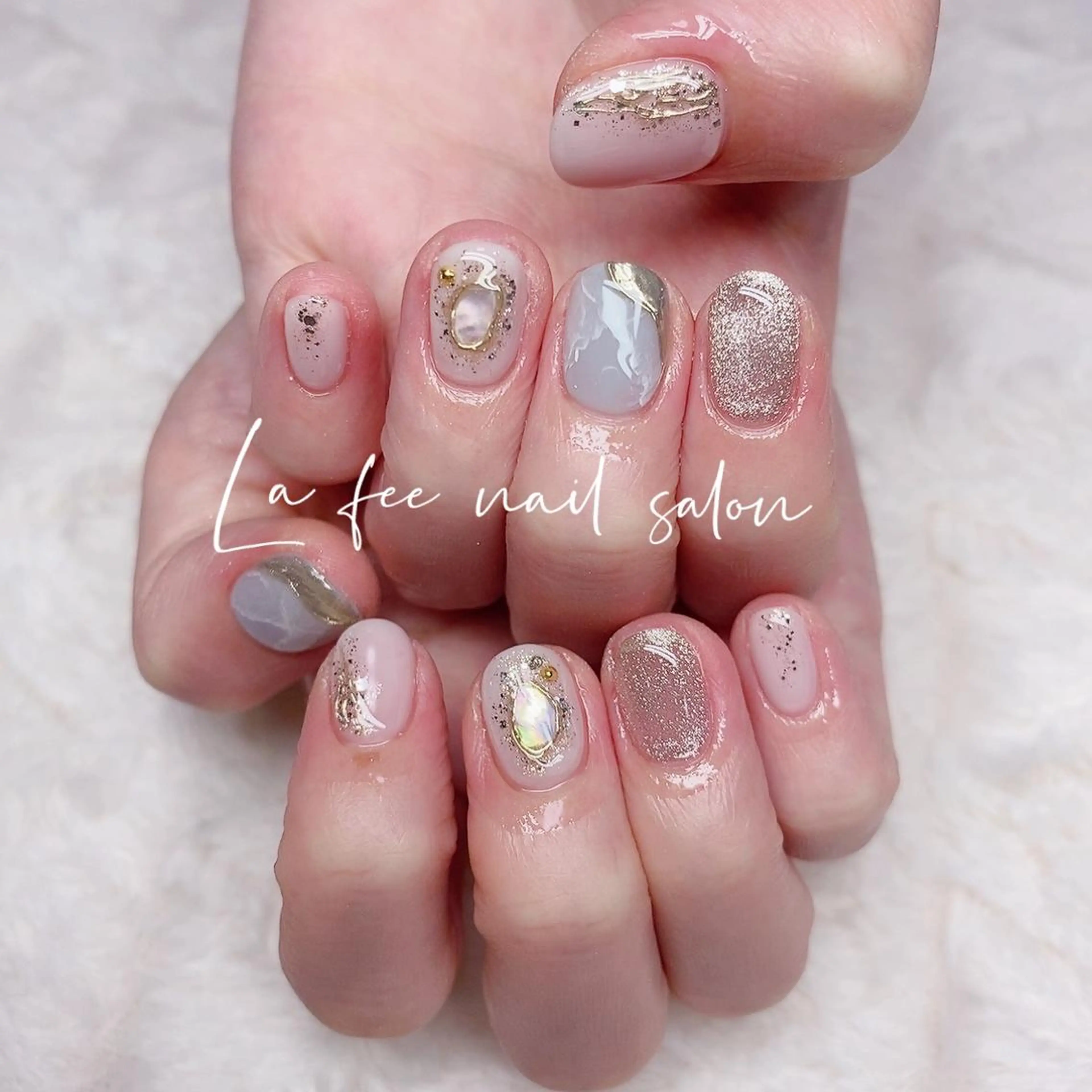 ネイル ハンドネイル ハンドケア La feeのネイルデザイン