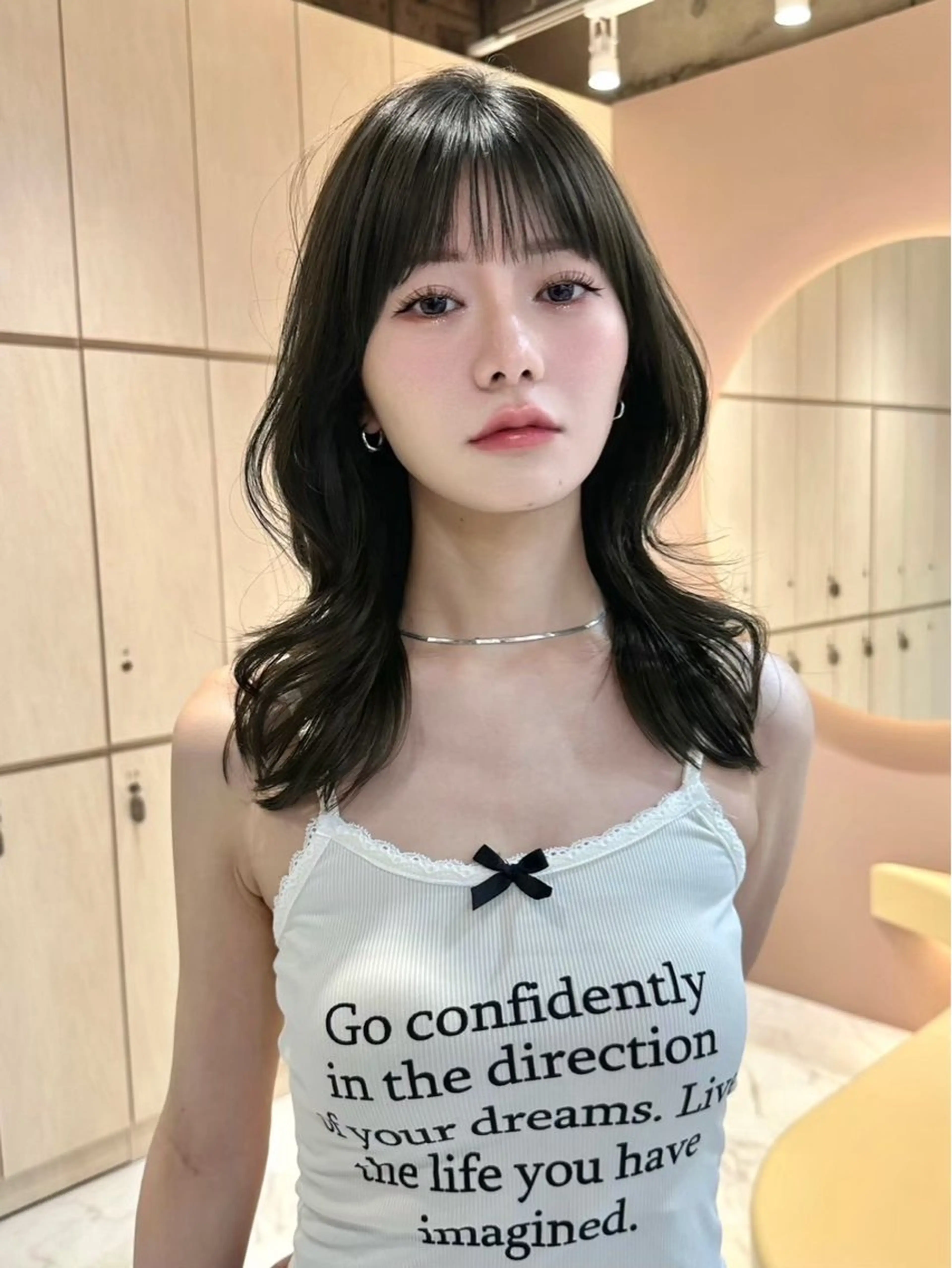 セミロング ブリーチなしW🎀 髪質改善/はのんのヘアスタイル