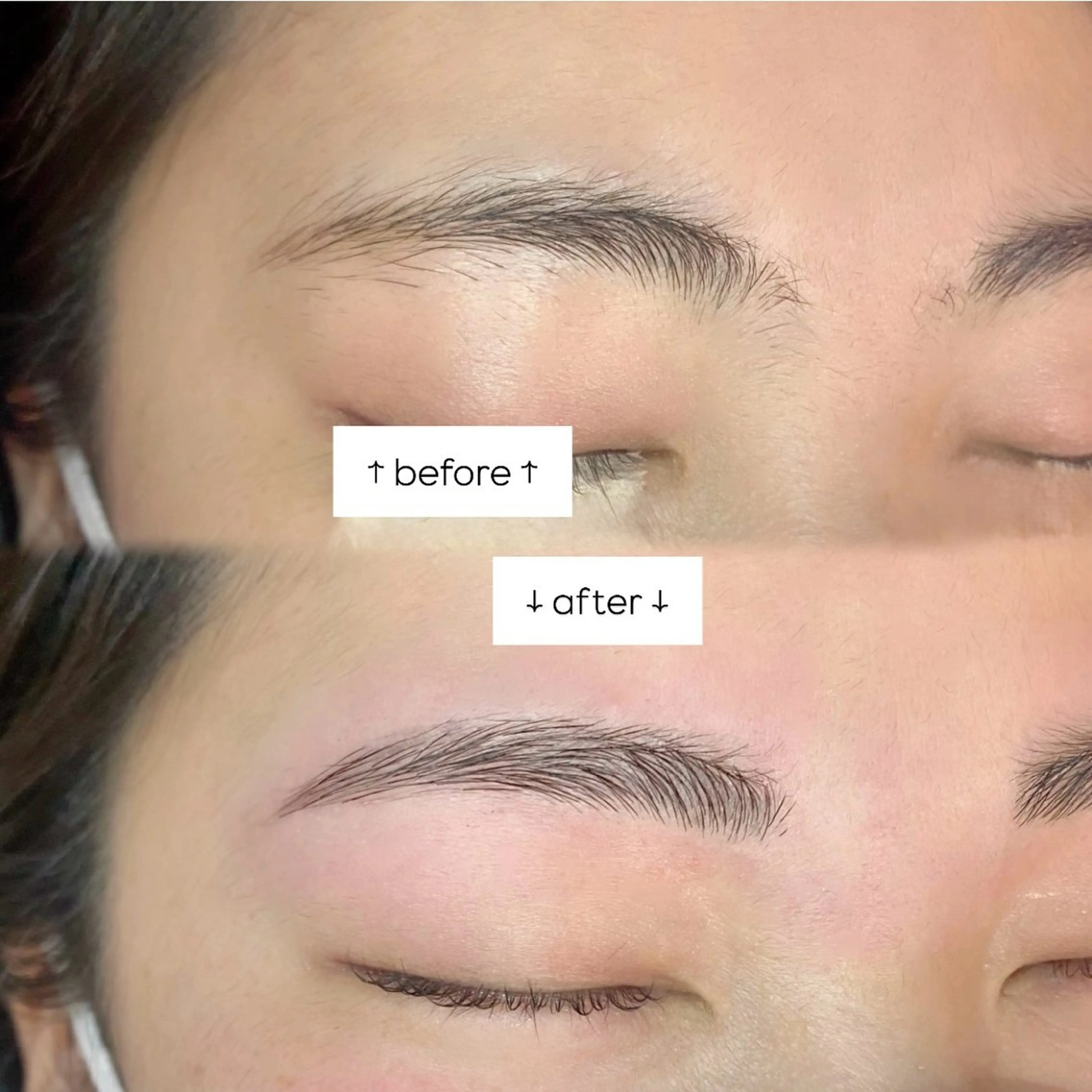 アイブロウ ワックス脱毛 Plaisir イズミカワの眉毛・アイブロウイメージ