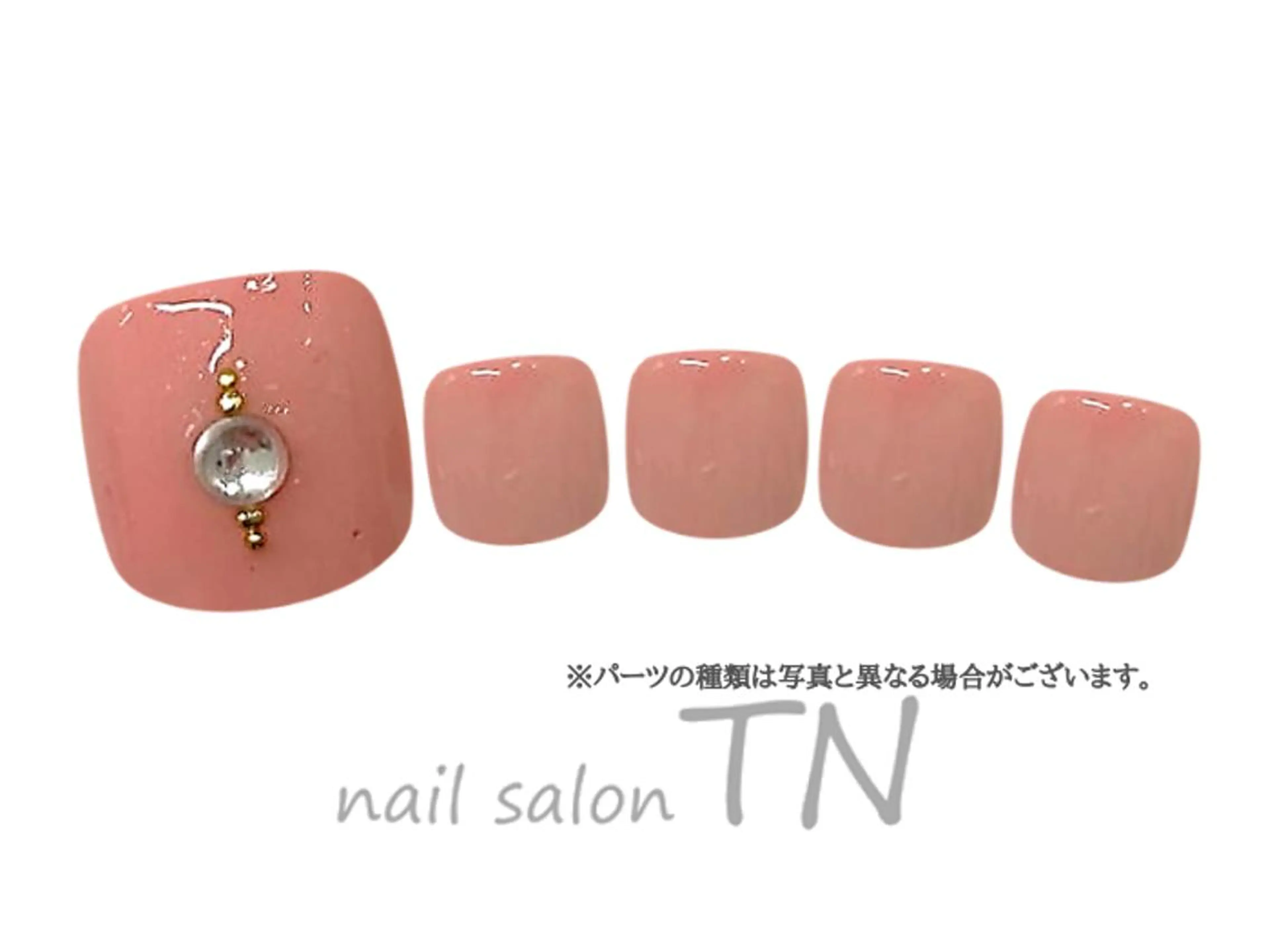 ネイル フットネイル 中島 実穂のネイルデザイン