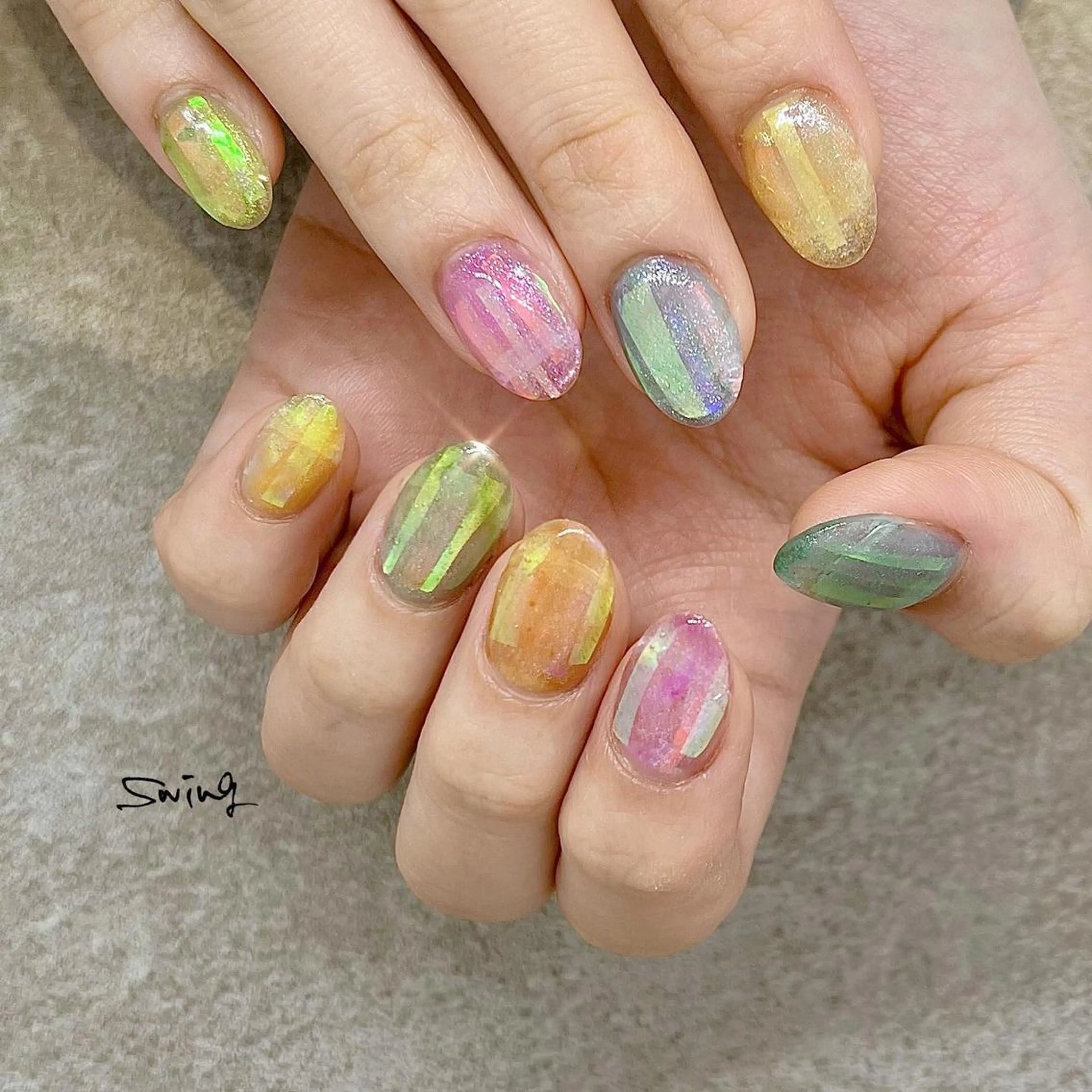 ネイル SWING Nail Salon所属・Yoshida Takakoのネイルデザイン