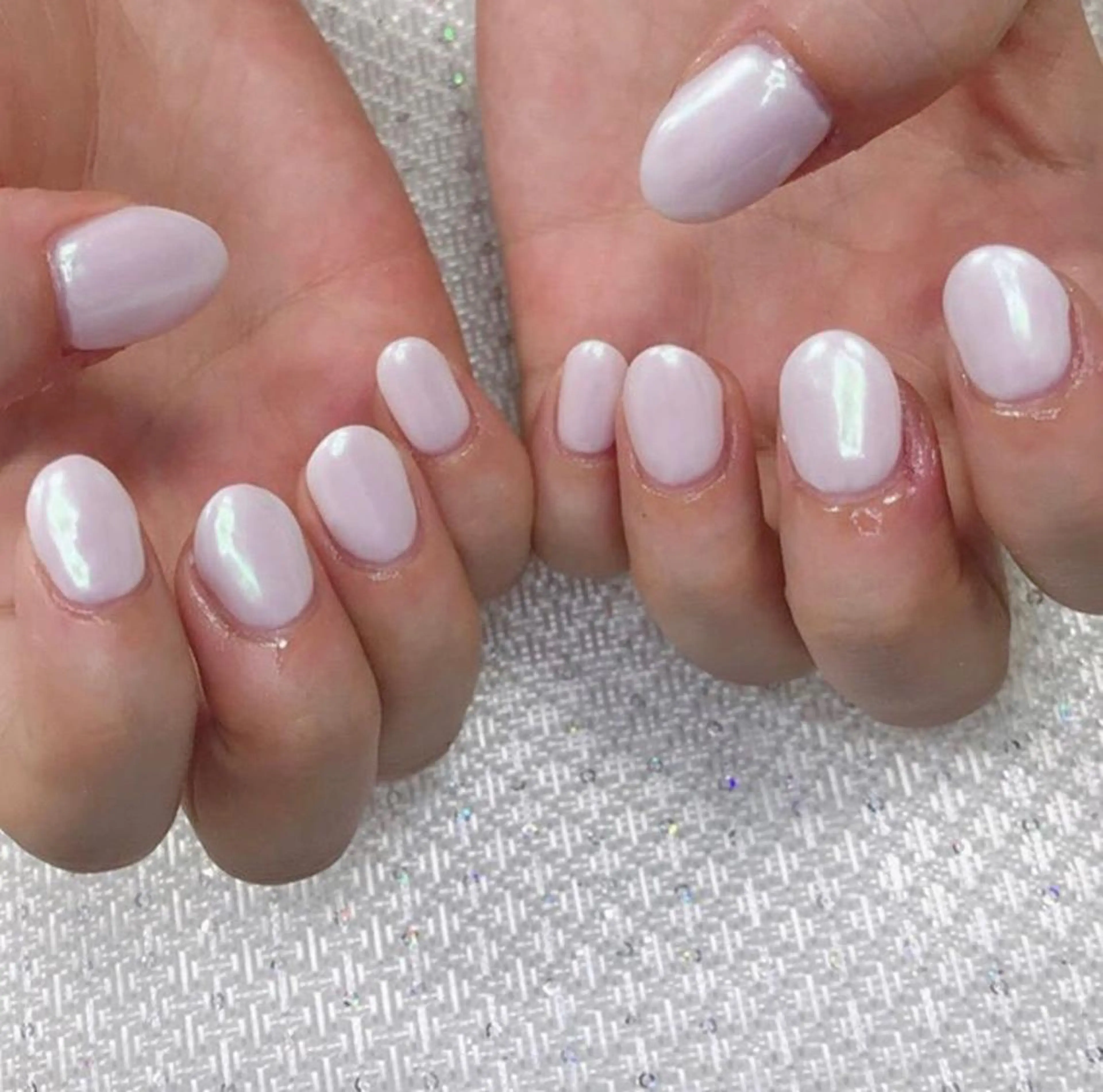 ネイル アートネイル 韓国ネイル 大理石ネイル(マーブル) ミラーネイル ニュアンスネイル ハンドネイル MoonLight MIHOのネイルデザイン