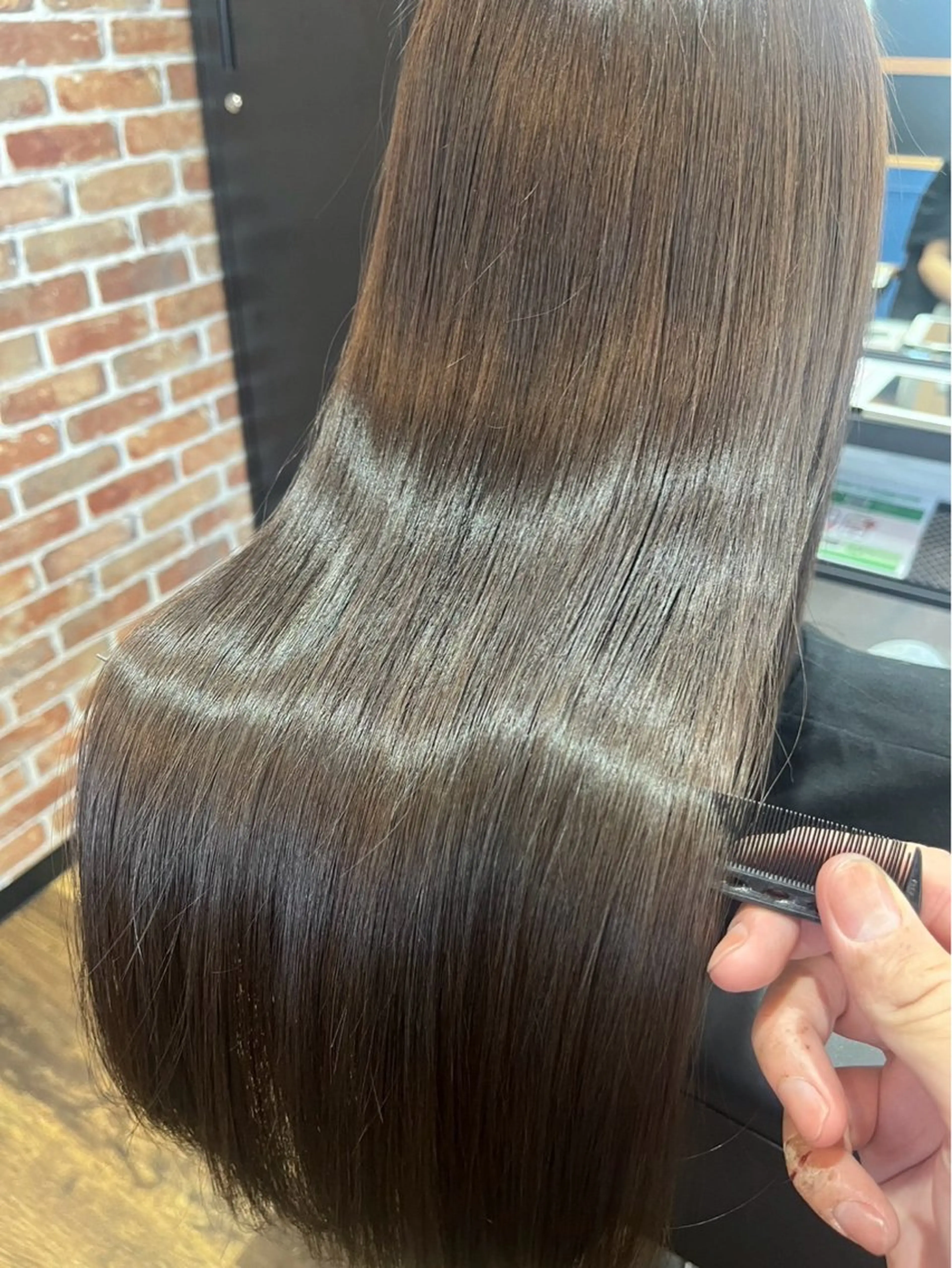 ロング カット ヘアカラー トリートメント Rain所属・✨髪質改善✨錦糸町 ⭐️Taisei⭐️のヘアスタイル