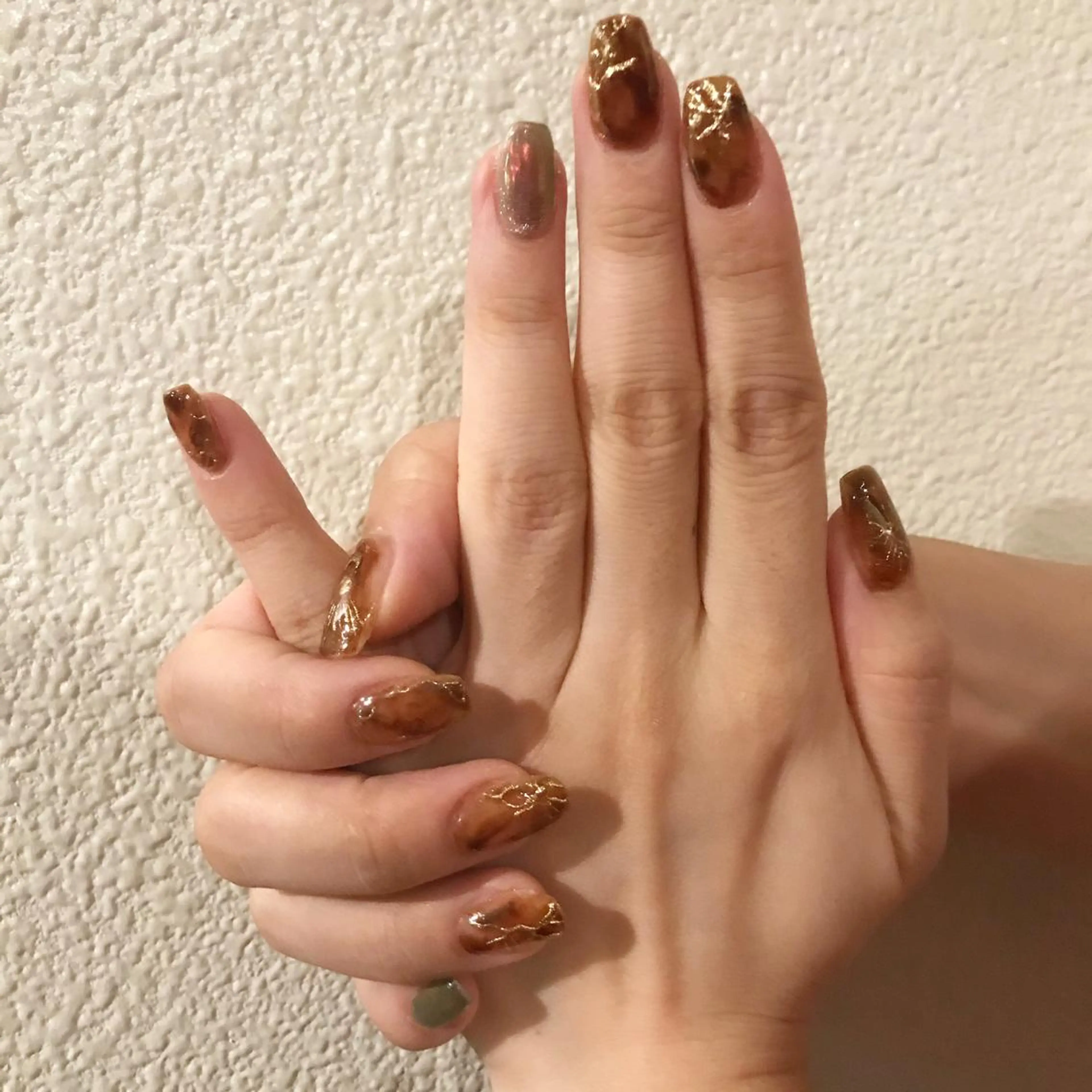 おまかせニュアンスネイルの写真