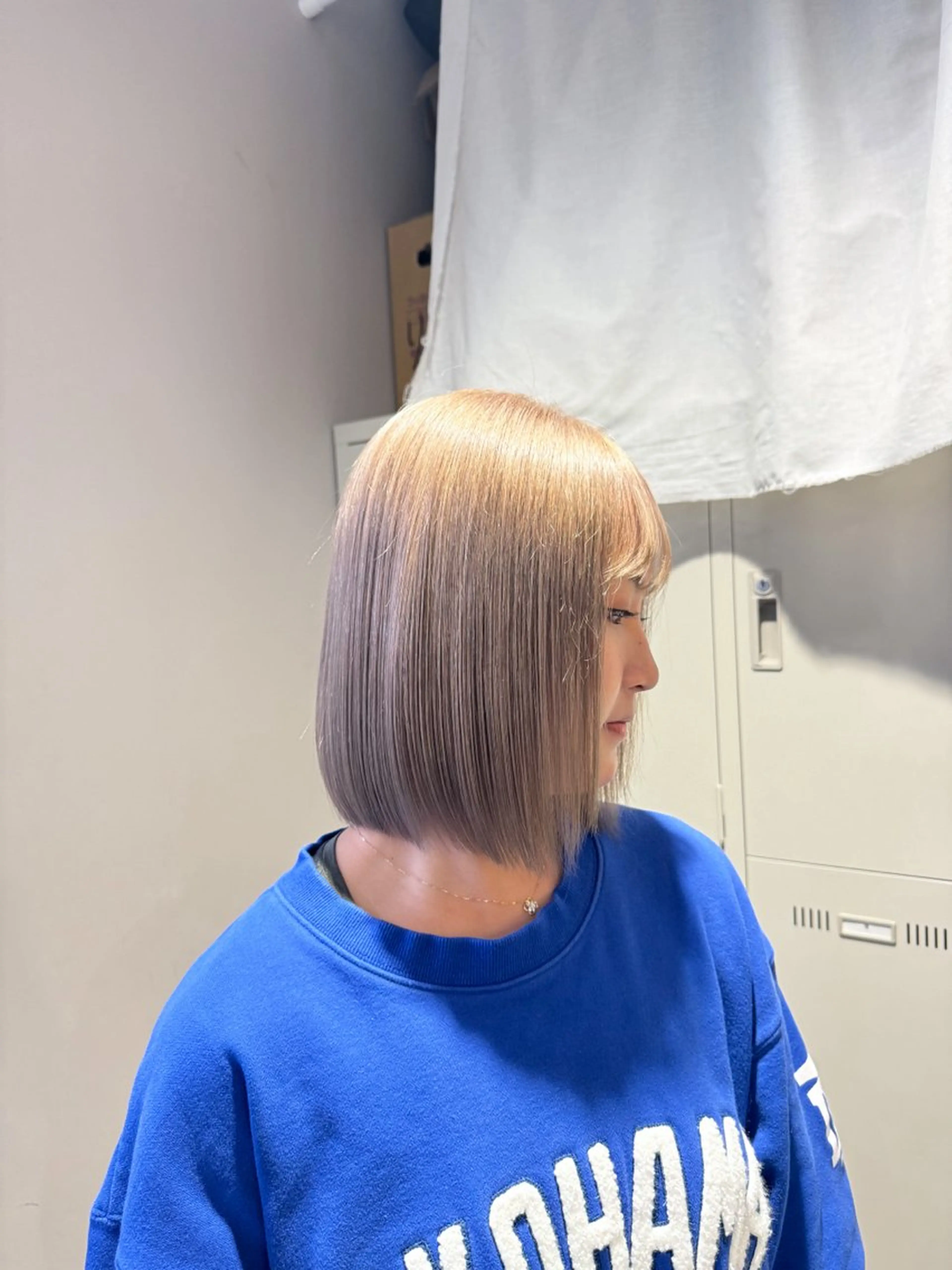 ショート カラー ヘアアレンジ Over hair_ misakiのヘアスタイル