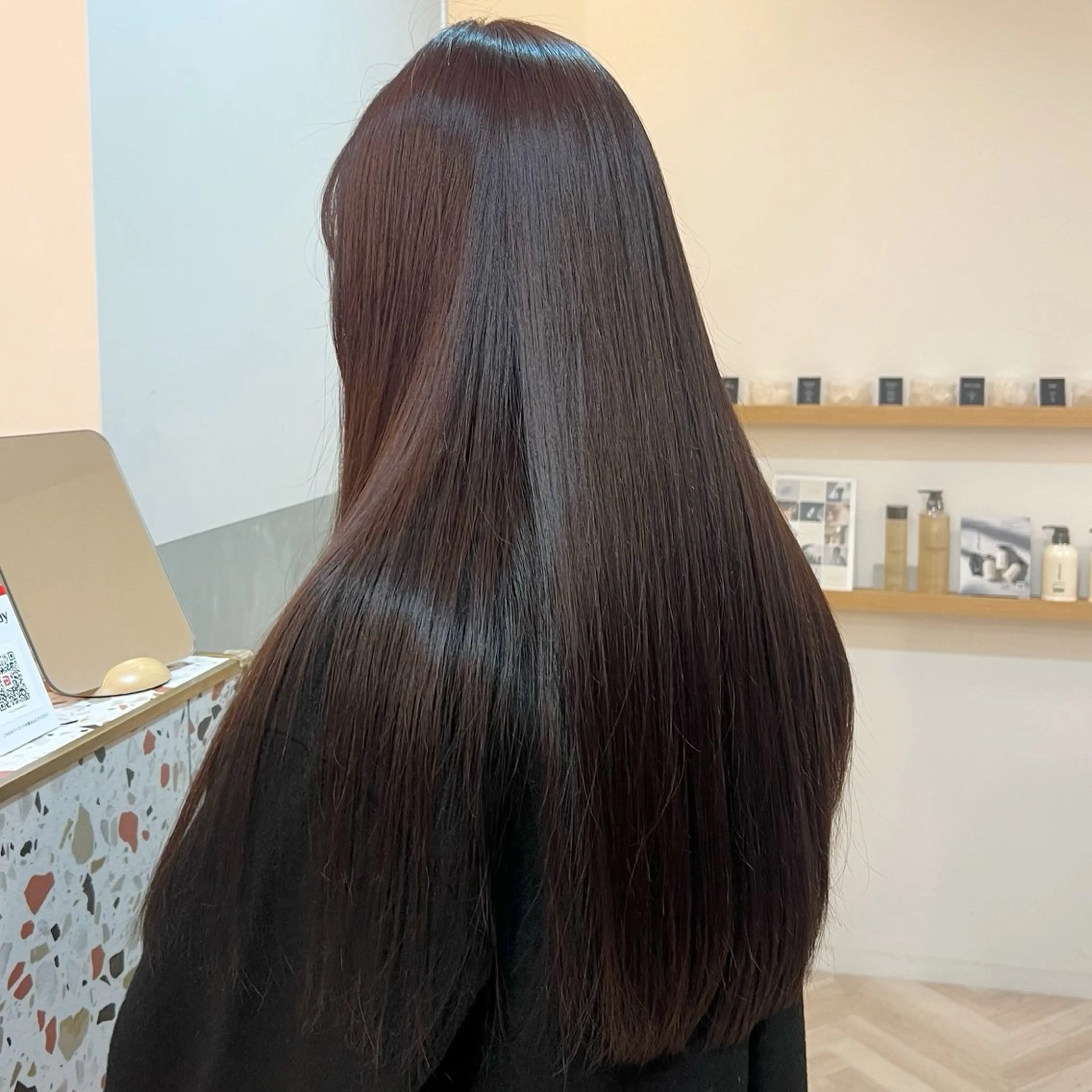 ロング カラー ベージュカラー ブリーチ 透明感カラー ダブルカラー グレージュ ヘアカラー 艶カラー/透明感 /ヒグチアオイのヘアスタイル