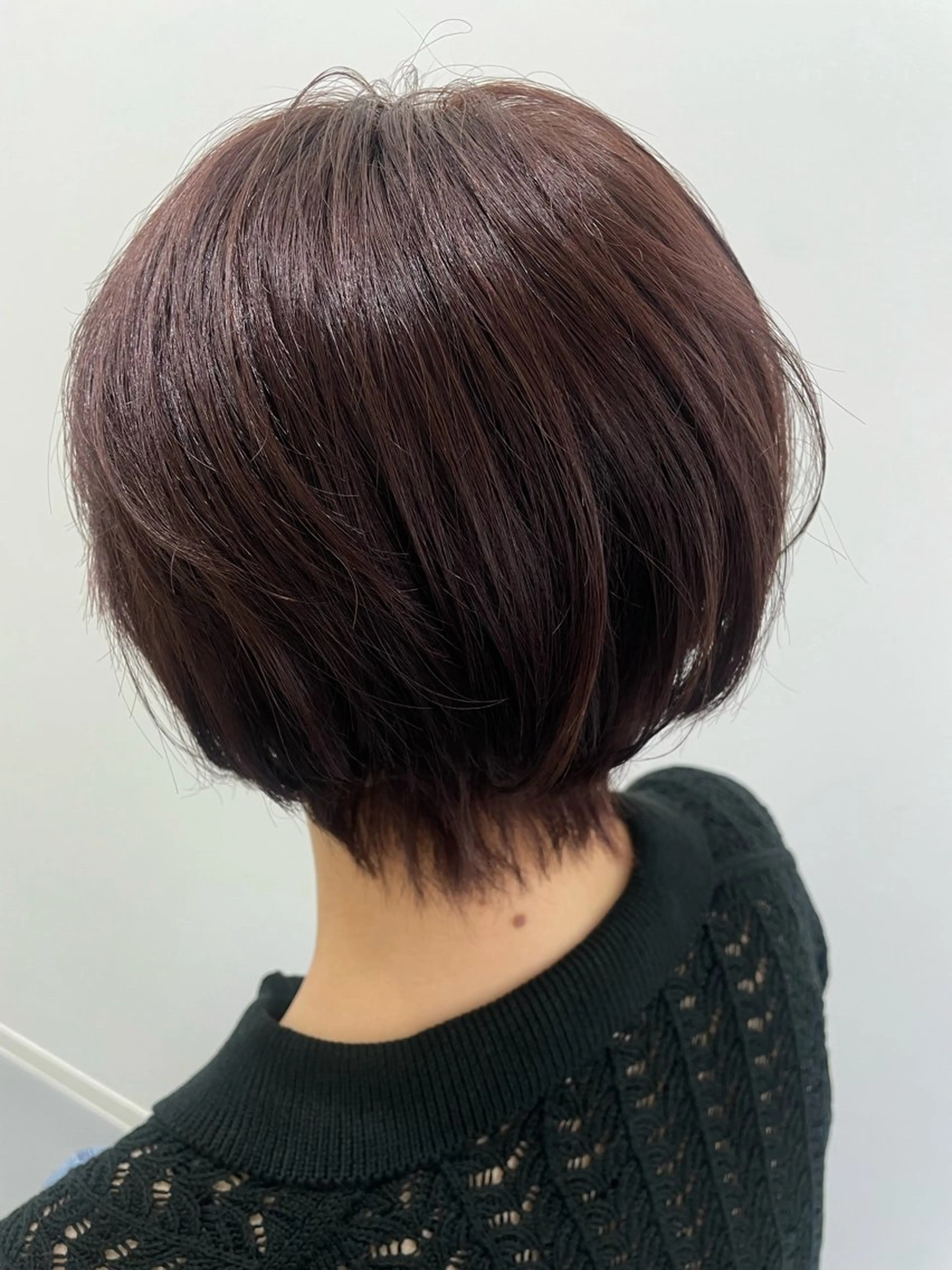 ショート カラー 松村 友里圭のヘアスタイル