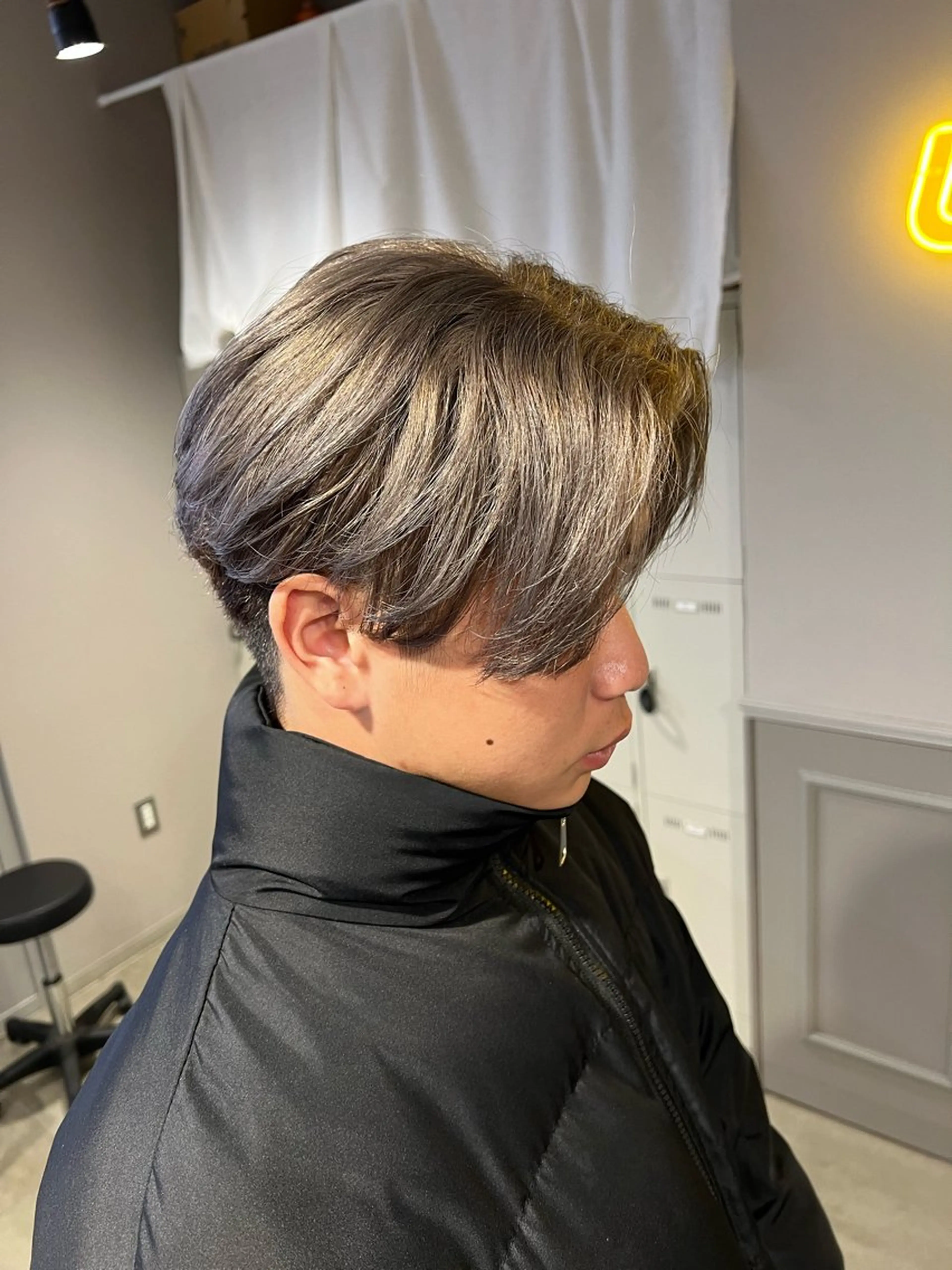 ショート カラー メンズ 韓国レイヤーカット /REIのヘアスタイル