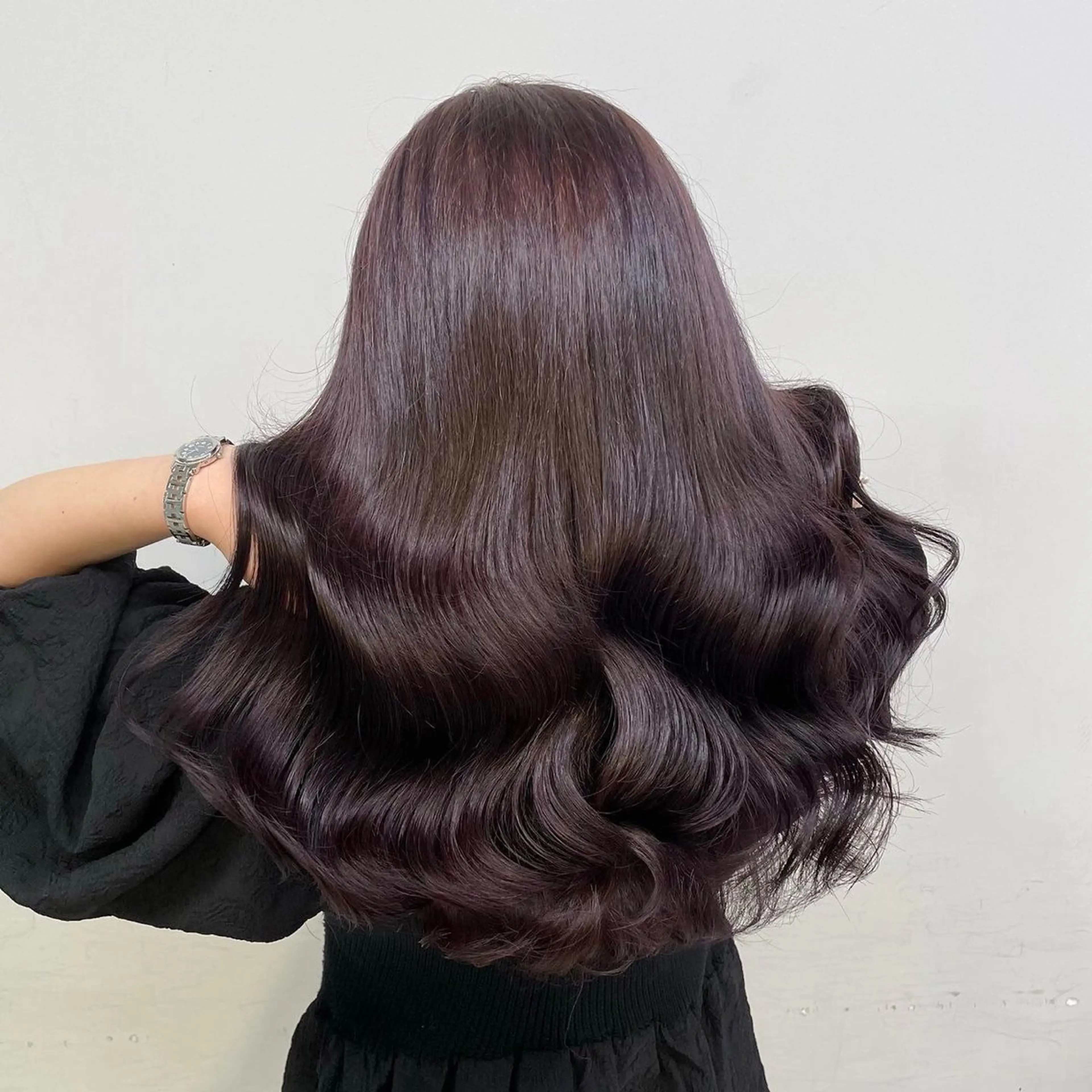 セミロング カラー ヘアアレンジ official TUNE銀座🪄✨のヘアスタイル