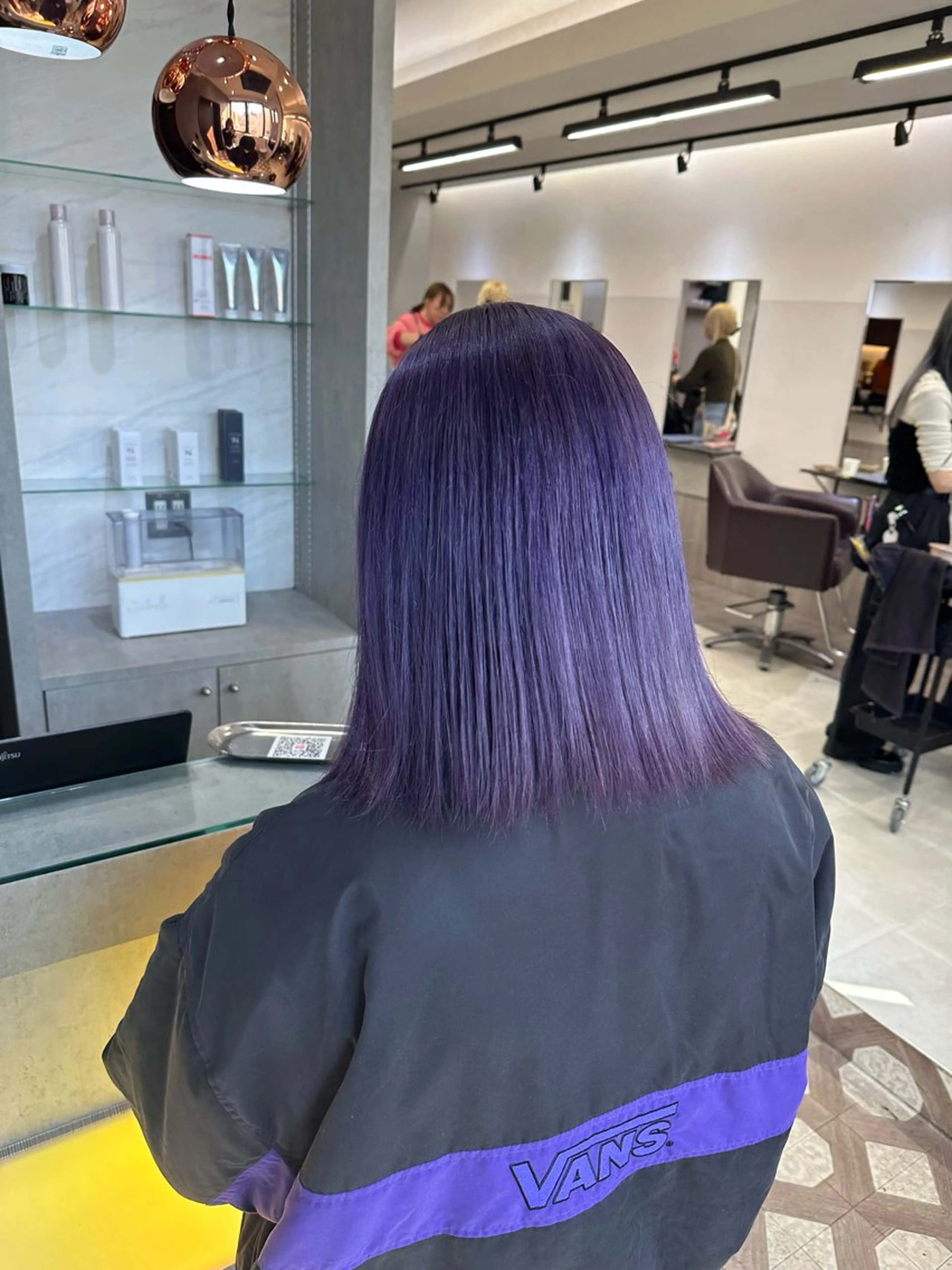 ミディアム カラー カット ヘアカラー トリートメント jill by gisel＿奥家のヘアスタイル