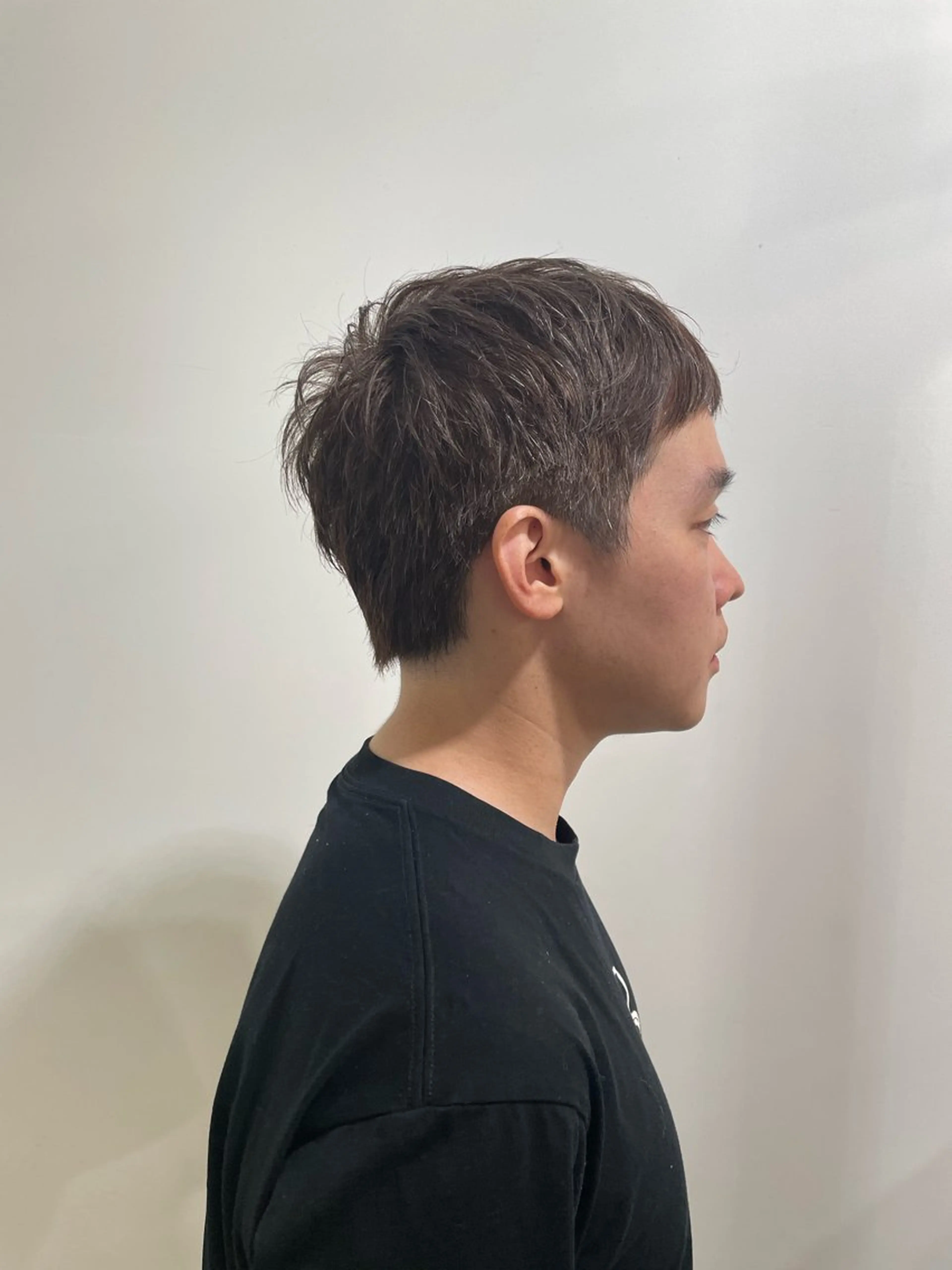 ショート メンズ 刈り上げ オオシマ ミユのヘアスタイル