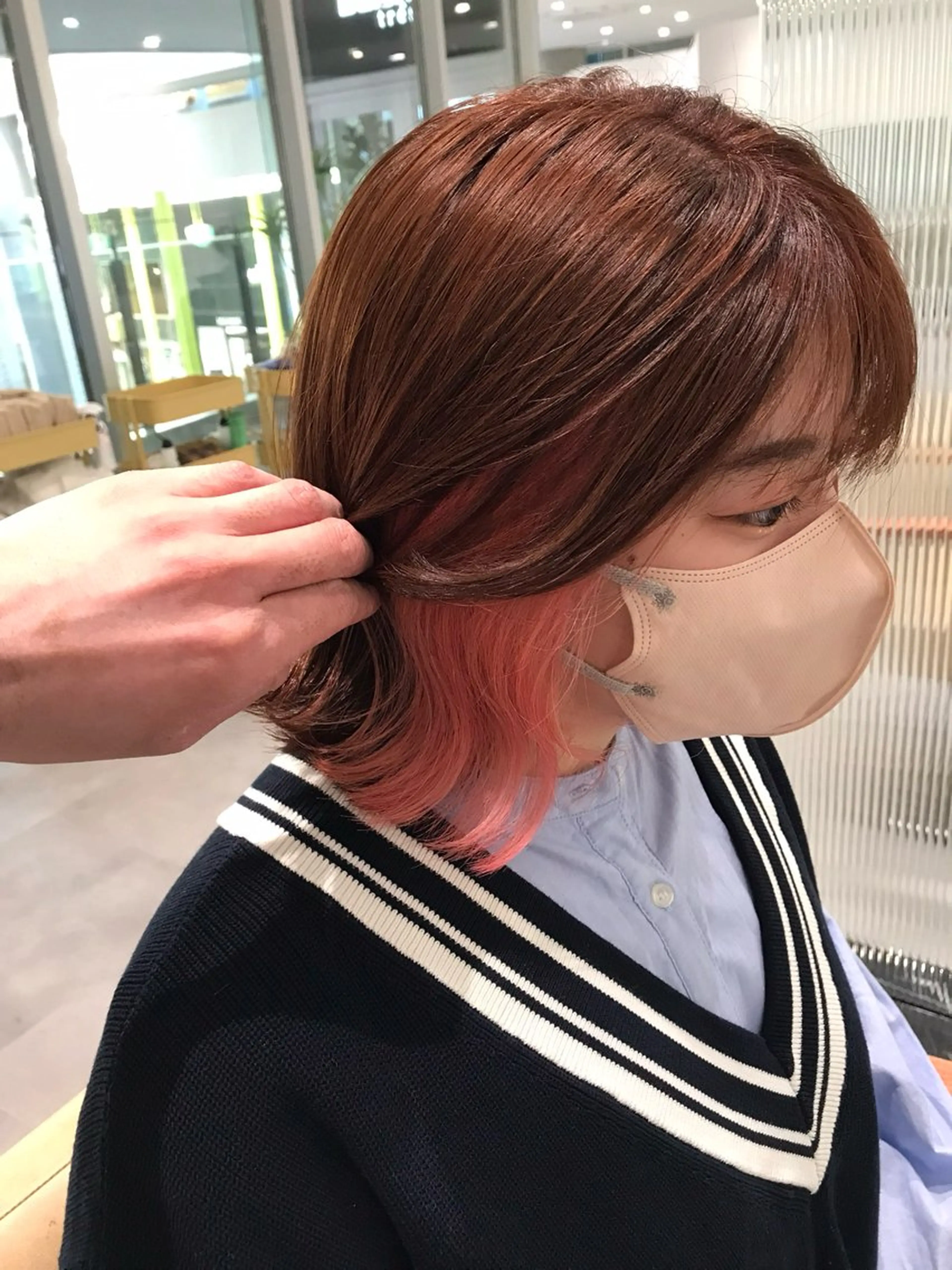ミディアム カラー Rondo岐阜公式/ 岐阜No.1髪質改善のヘアスタイル