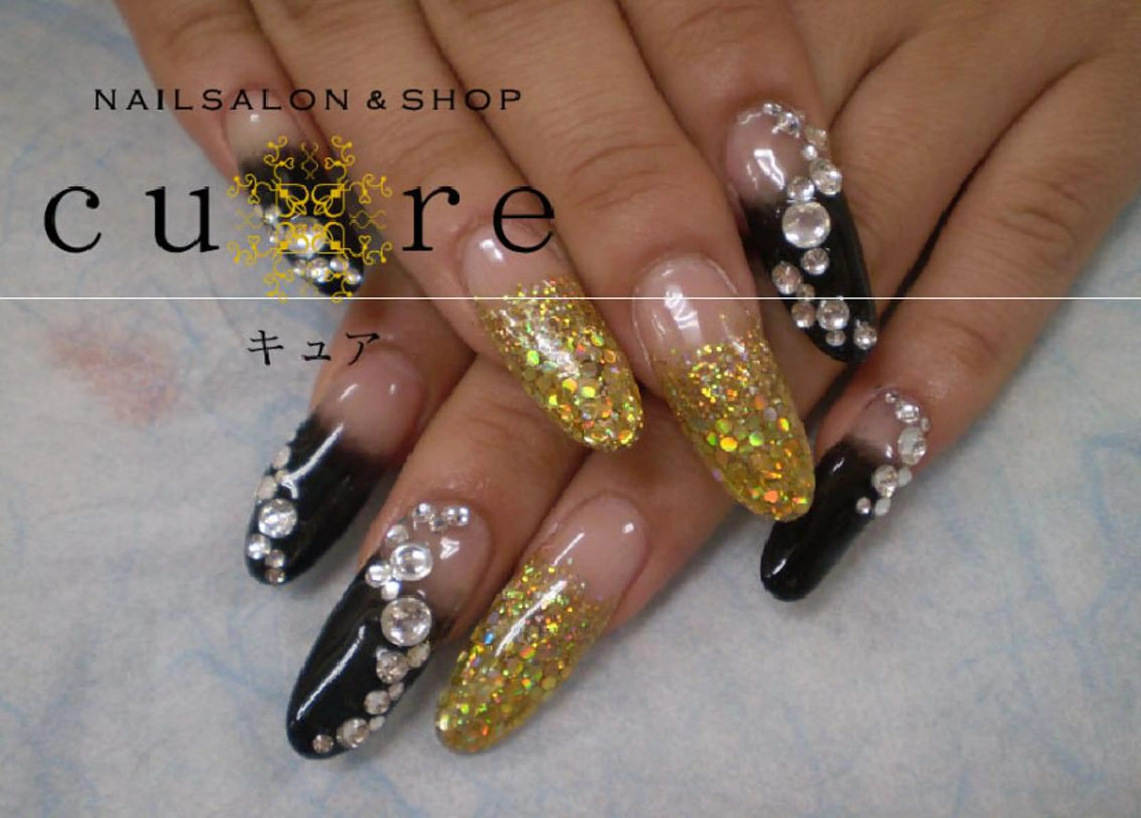 ロング ネイル ネイルサロン Cureのネイルデザイン