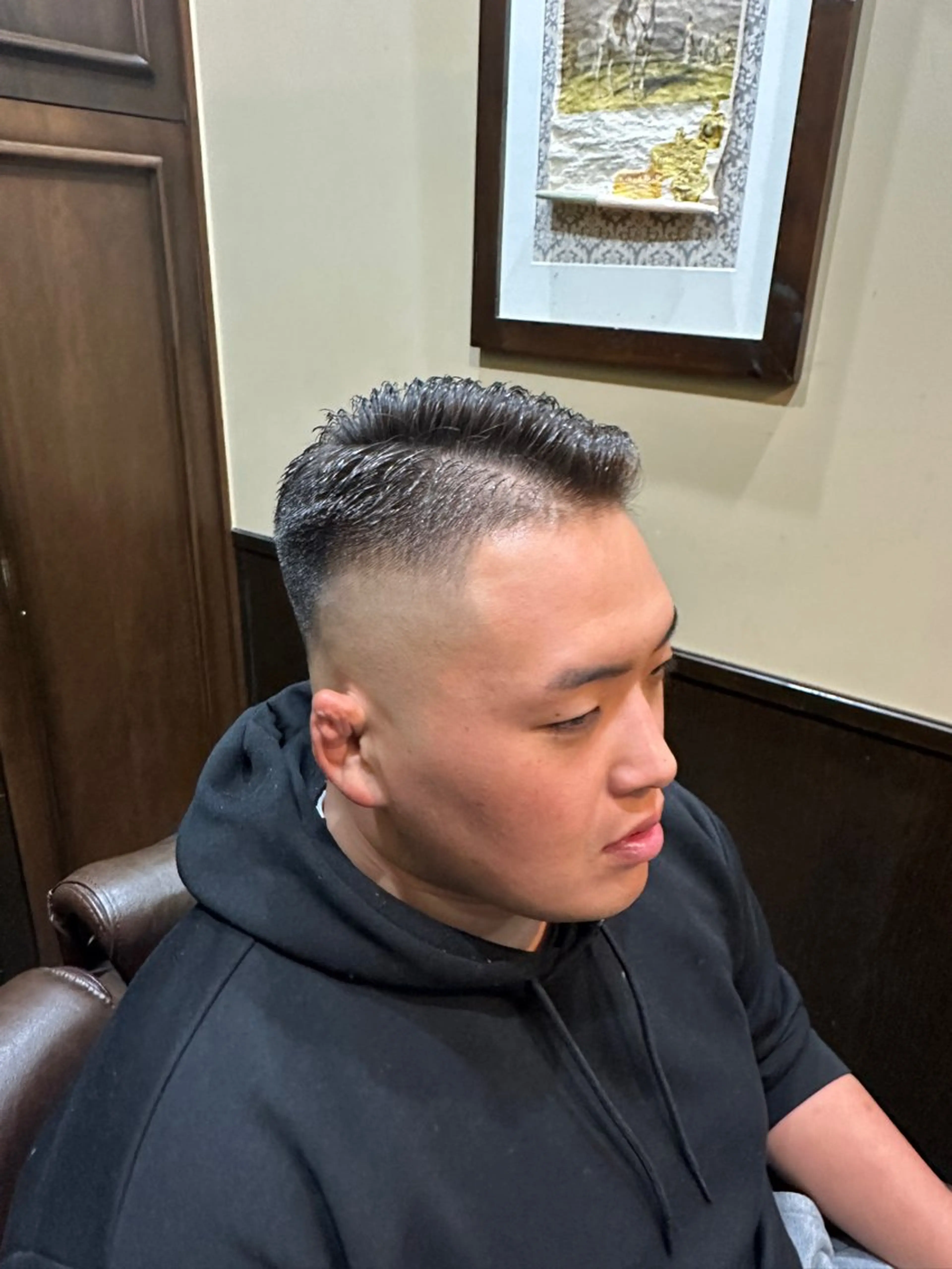 ショート 三輪 晃大のヘアスタイル