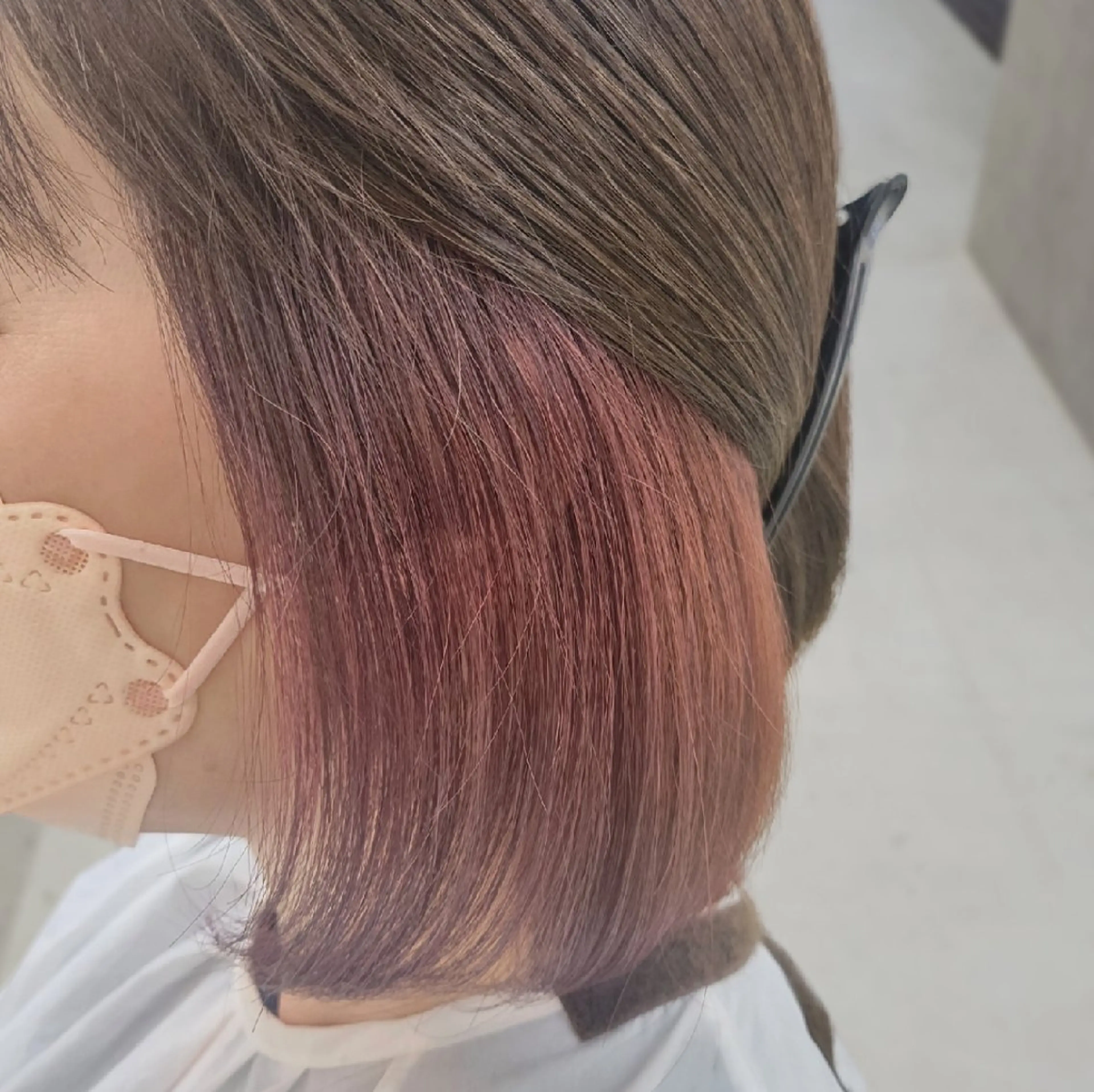 カラー ショート インナーカラー ボブ 大辻健太(オオツジ ケンタ)/髪質改善のヘアスタイル