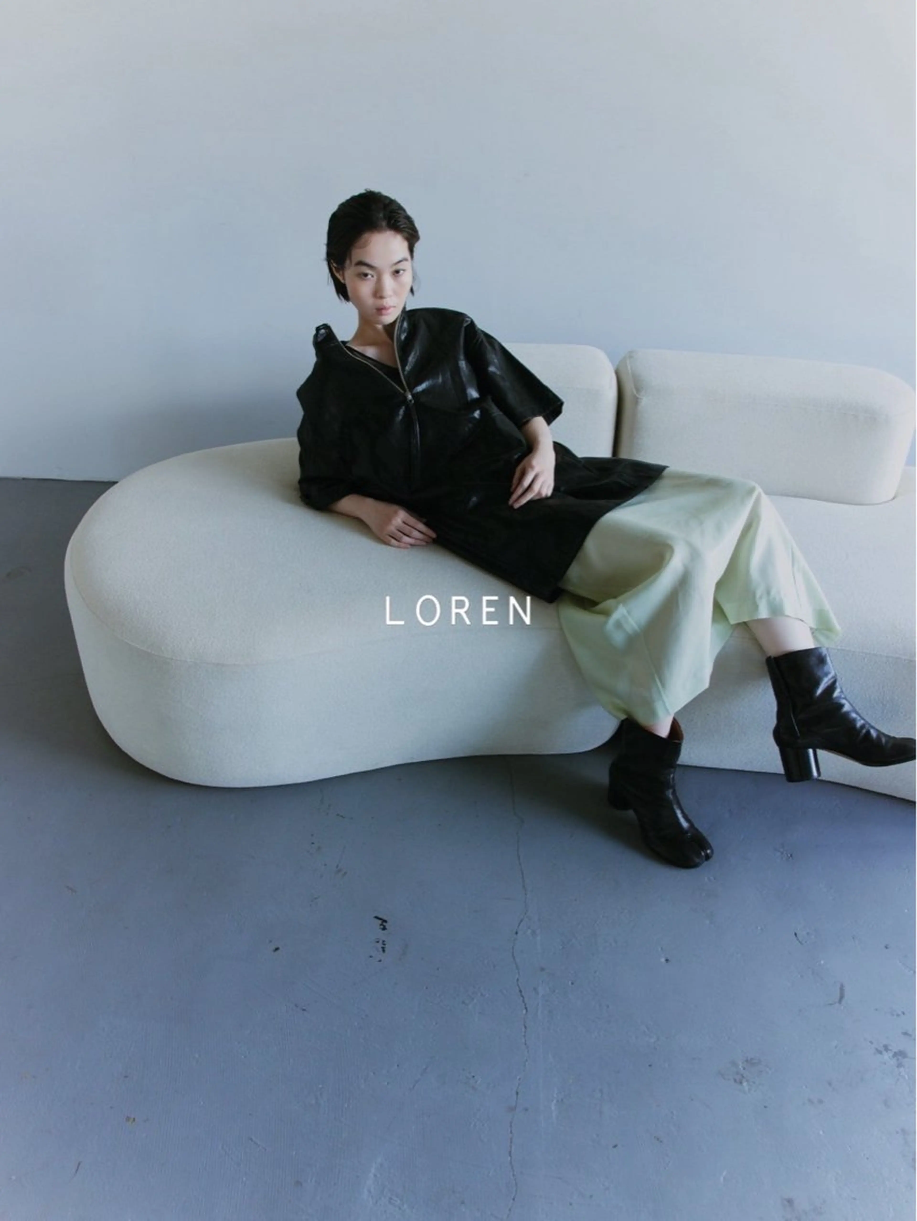 セミロング ヘアカラー カットモデルレイヤー 暖色カラー モカ🎶のヘアスタイル