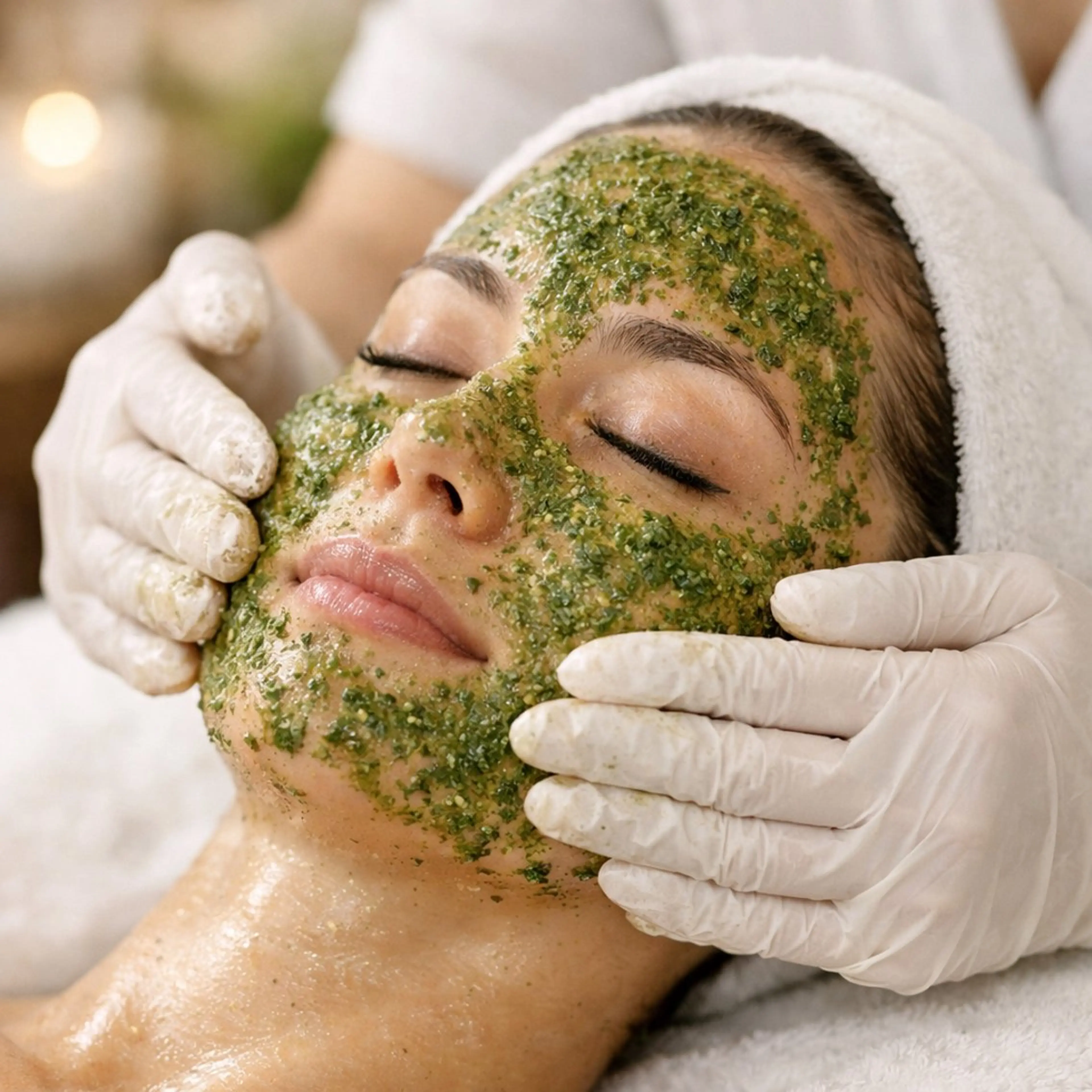 【ミニモ限定価格】話題の剥離なし肌質改善でつるん肌◎ハーブピーリングの写真