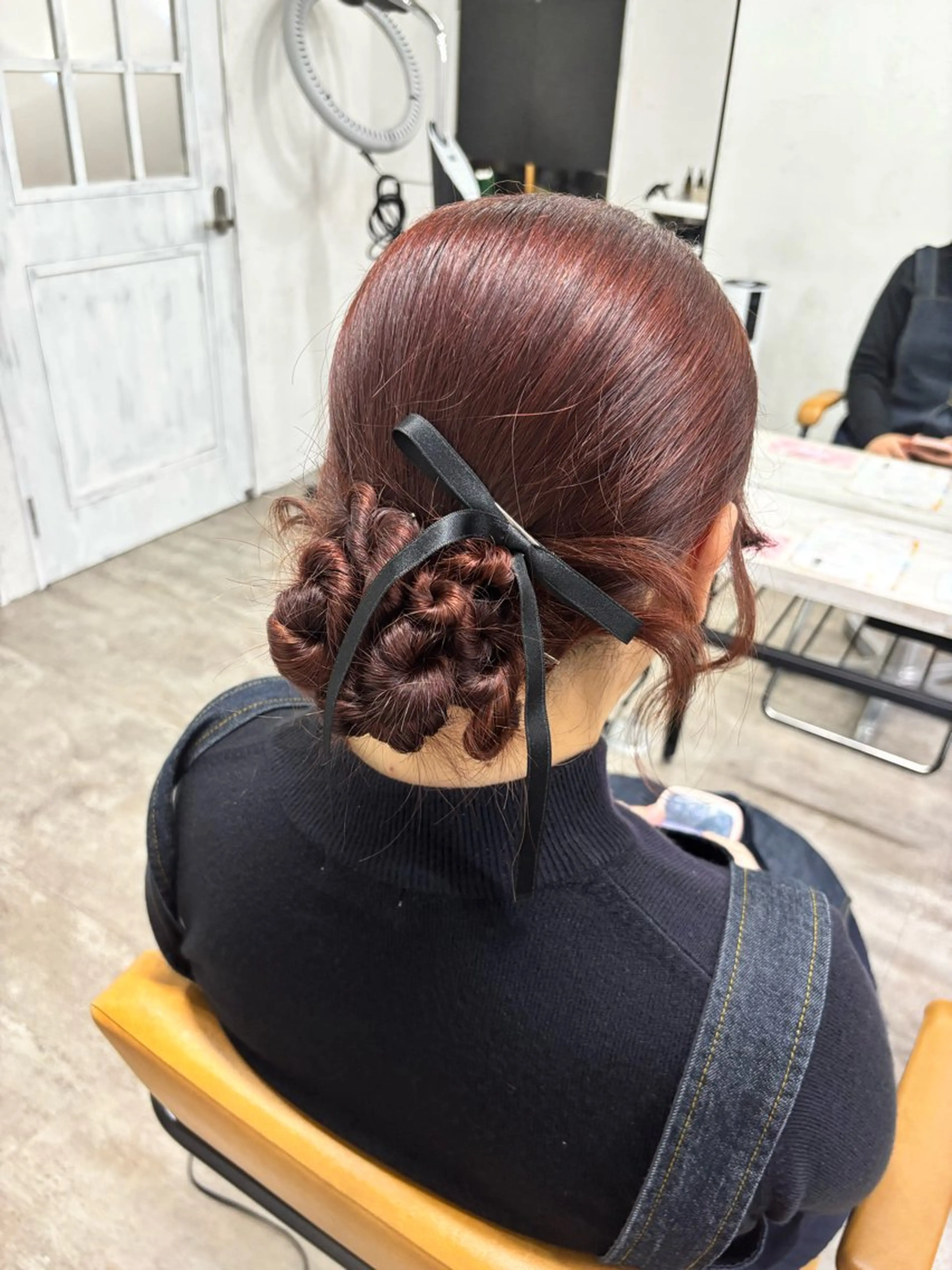 ヘアアレンジ ヘアセット ️❤️透明感カラー Yūka❤️のヘアスタイル