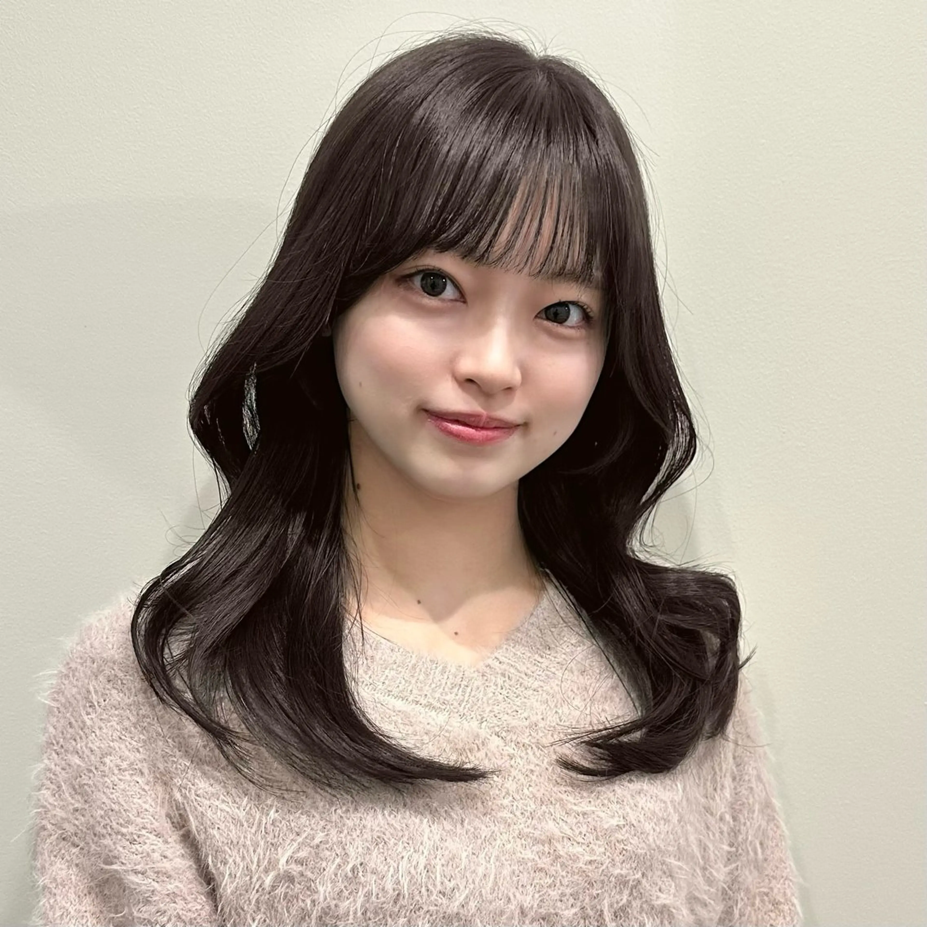 ミディアム 🌹ハッシュカット、 レイヤー韓国ヘア🌹のヘアスタイル