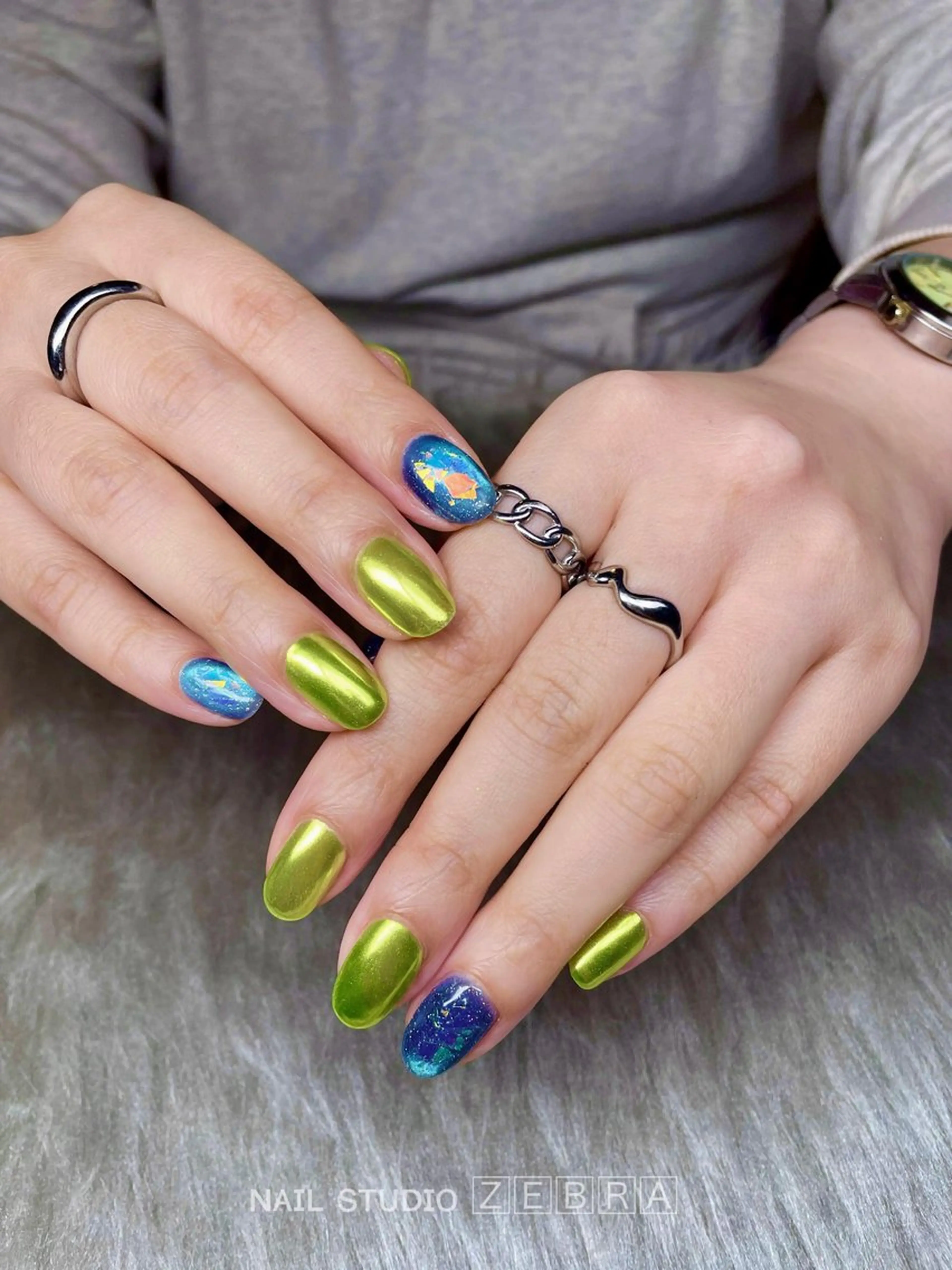 ネイル ハンドネイル Nail Studio Zebra所属・HINATA - ZEBRAのネイルデザイン